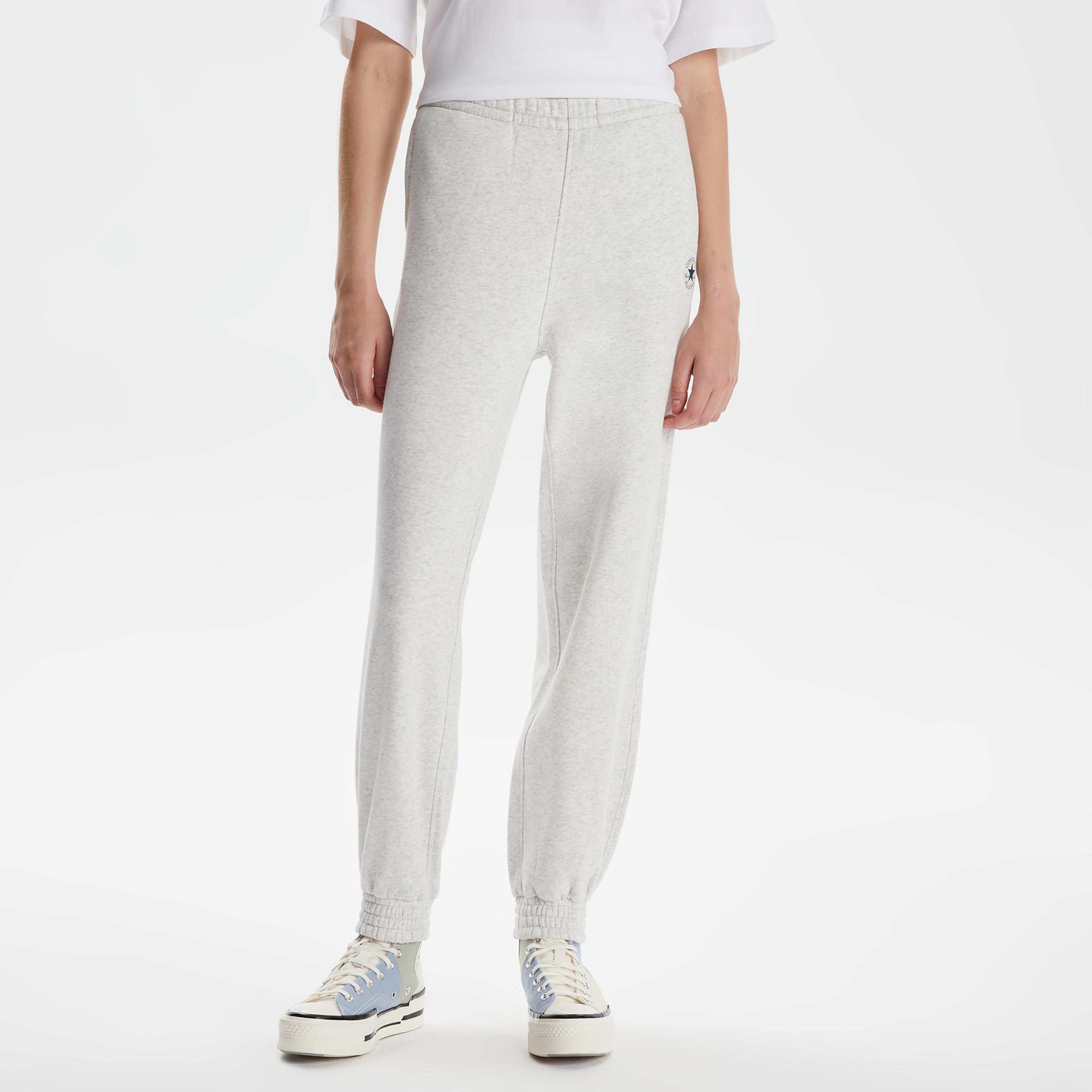 Converse Retro Chuck Taylor Knit Kadın Gri Eşofman Altı