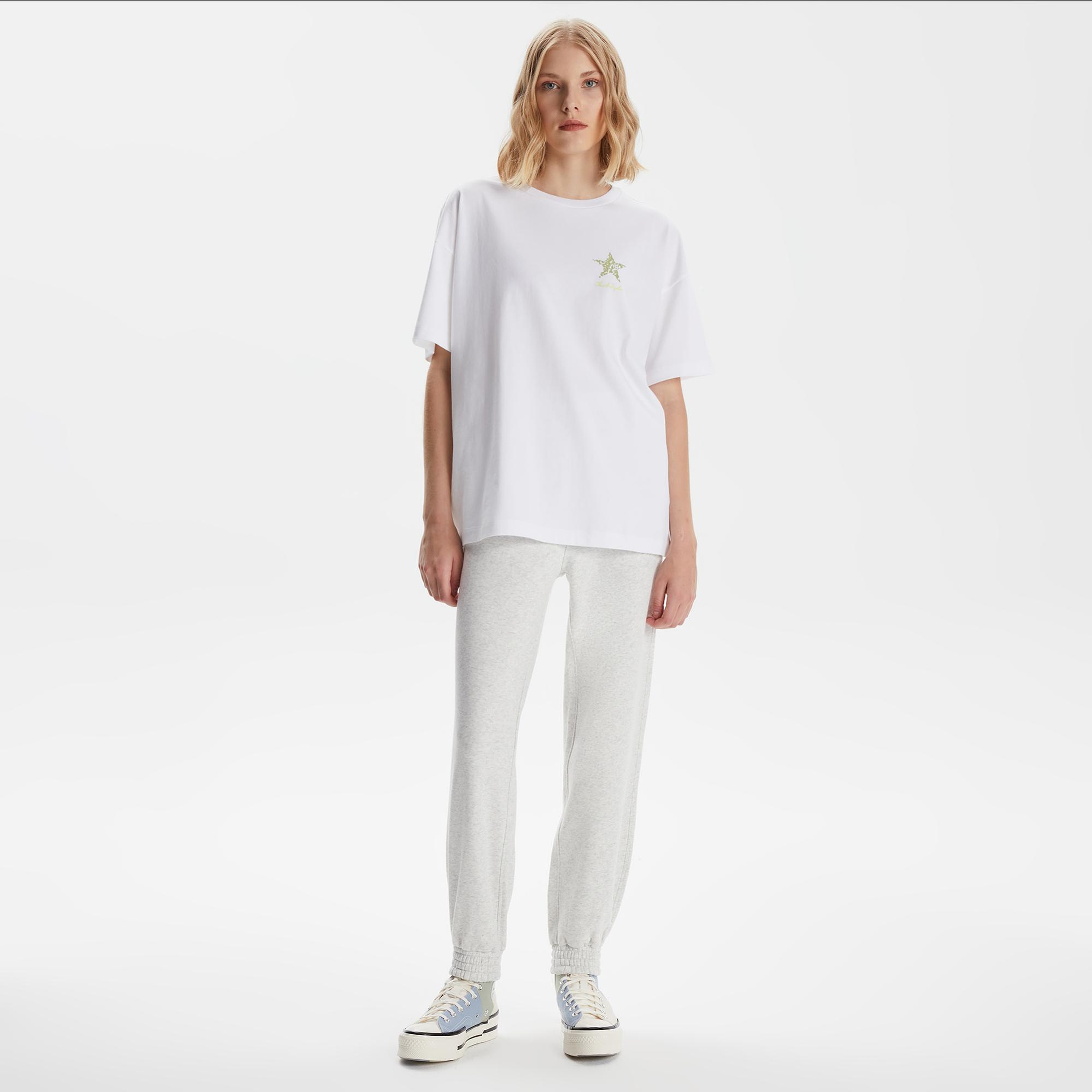 Converse Retro Chuck Taylor Knit Kadın Gri Eşofman Altı