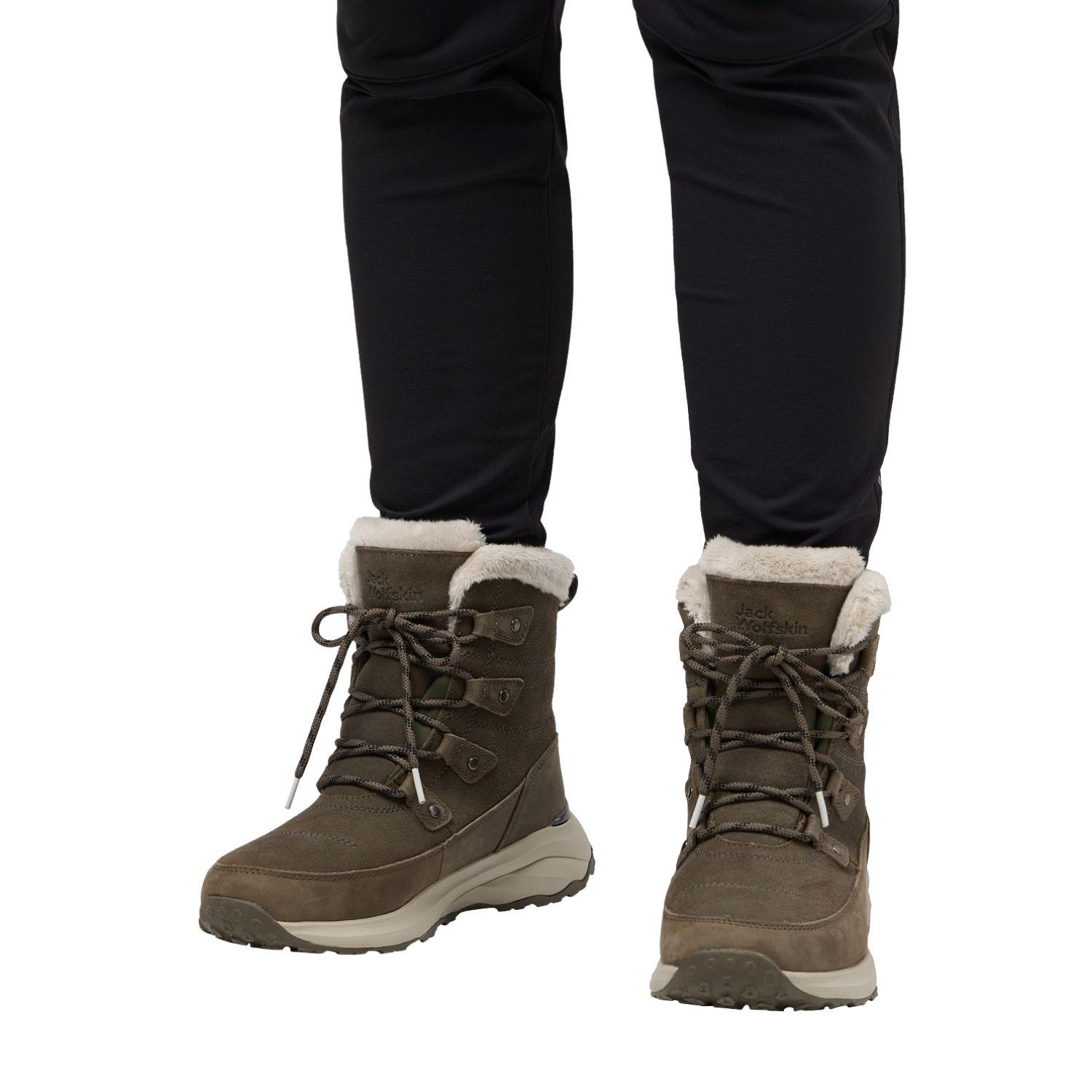 Jack Wolfskin Dromoventure Tex High Kadın Kahverengi Bot