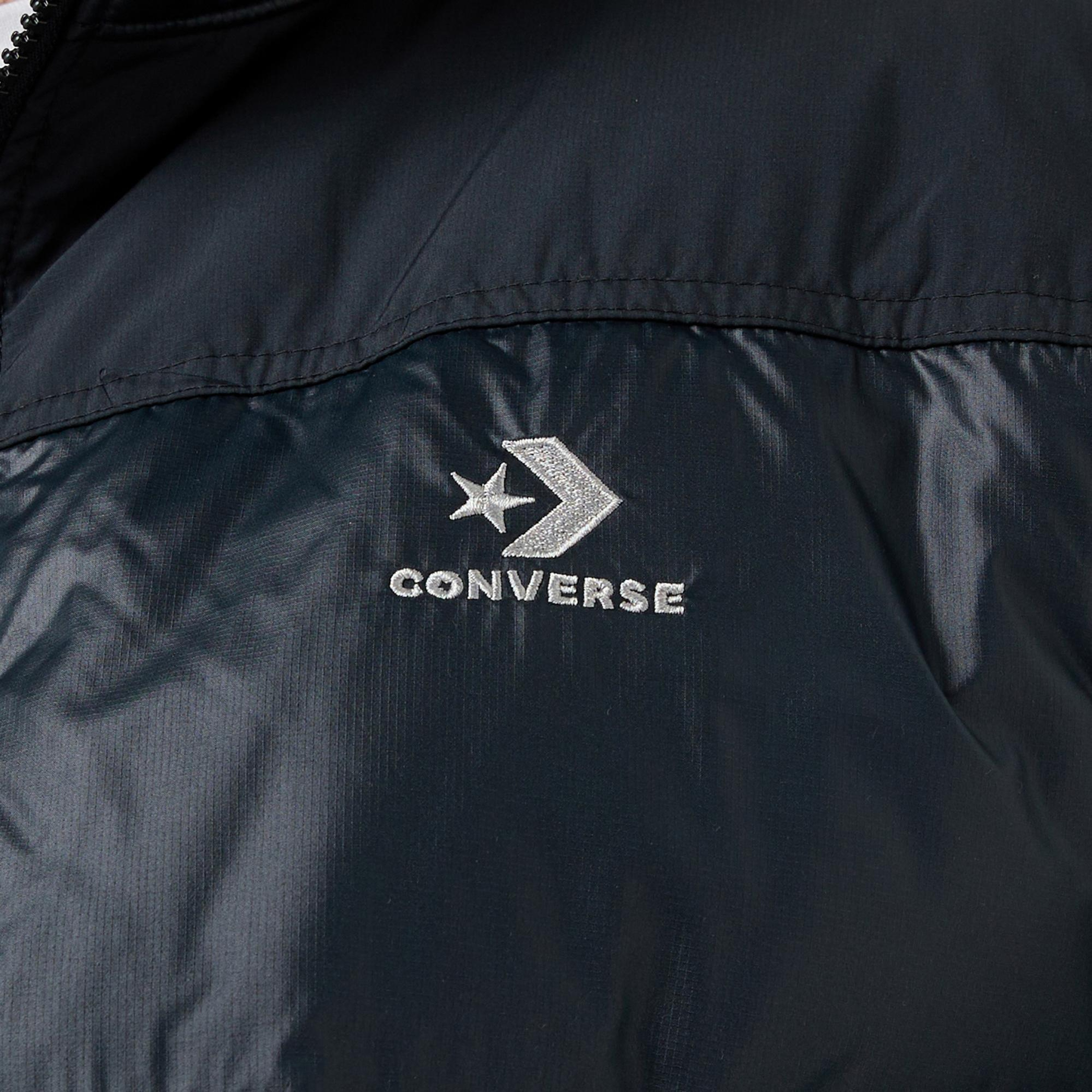 Converse Erkek Dik Yaka Lacivert Şişme Mont