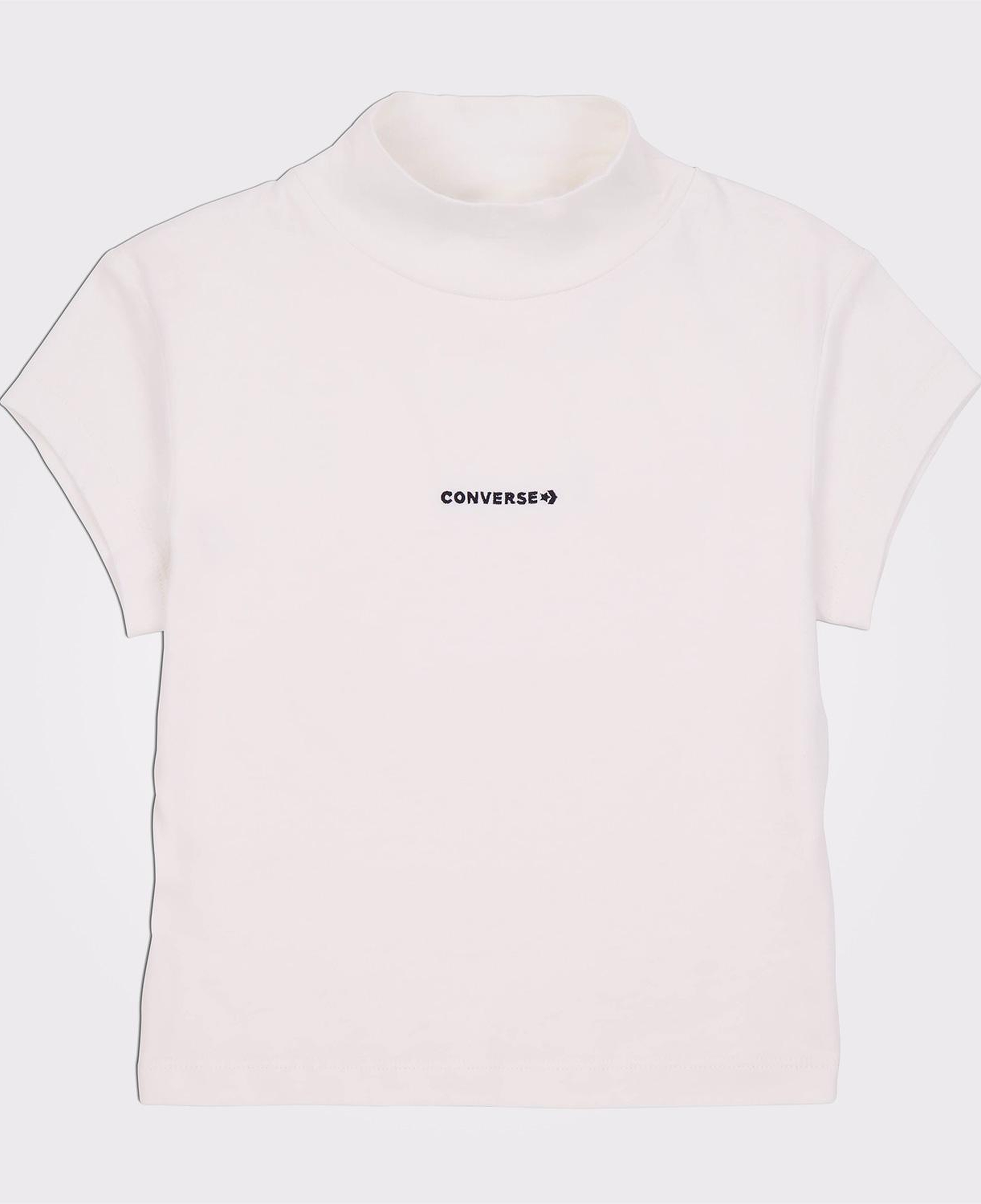 Converse Wordmark Kadın Krem Top T-Shirt