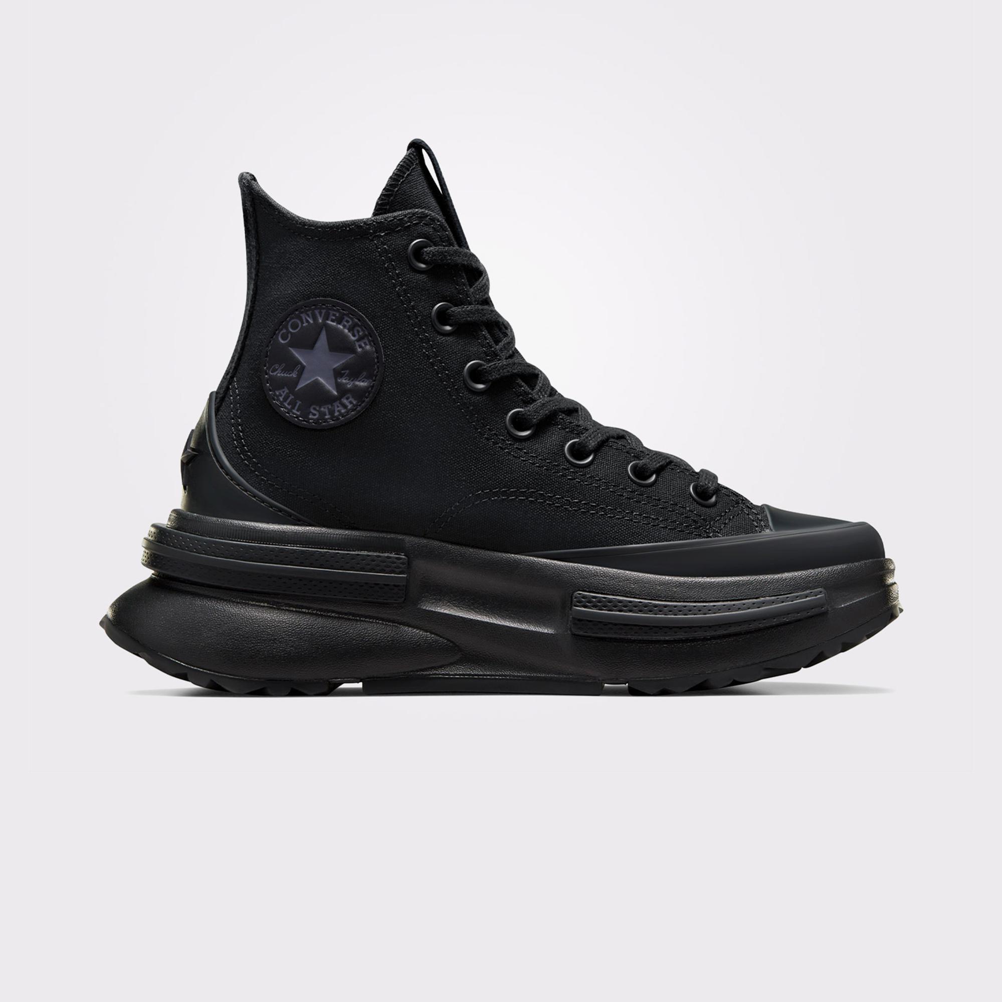 Converse Run Star Legacy Cx Platform Mono Black Kadın Siyah Sneaker