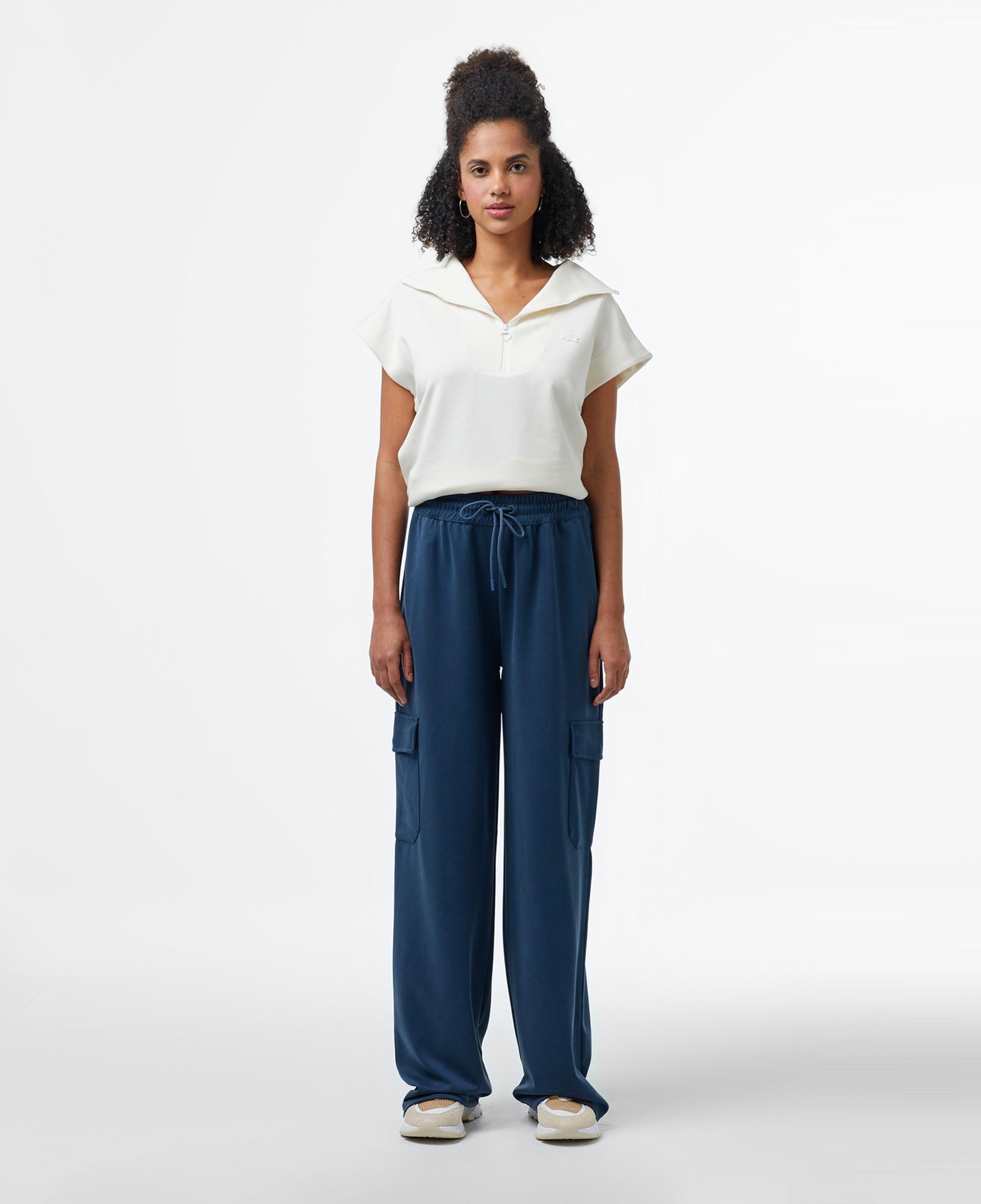 Lacoste Kadın Relaxed Fit Koyu Mavi Eşofman Altı