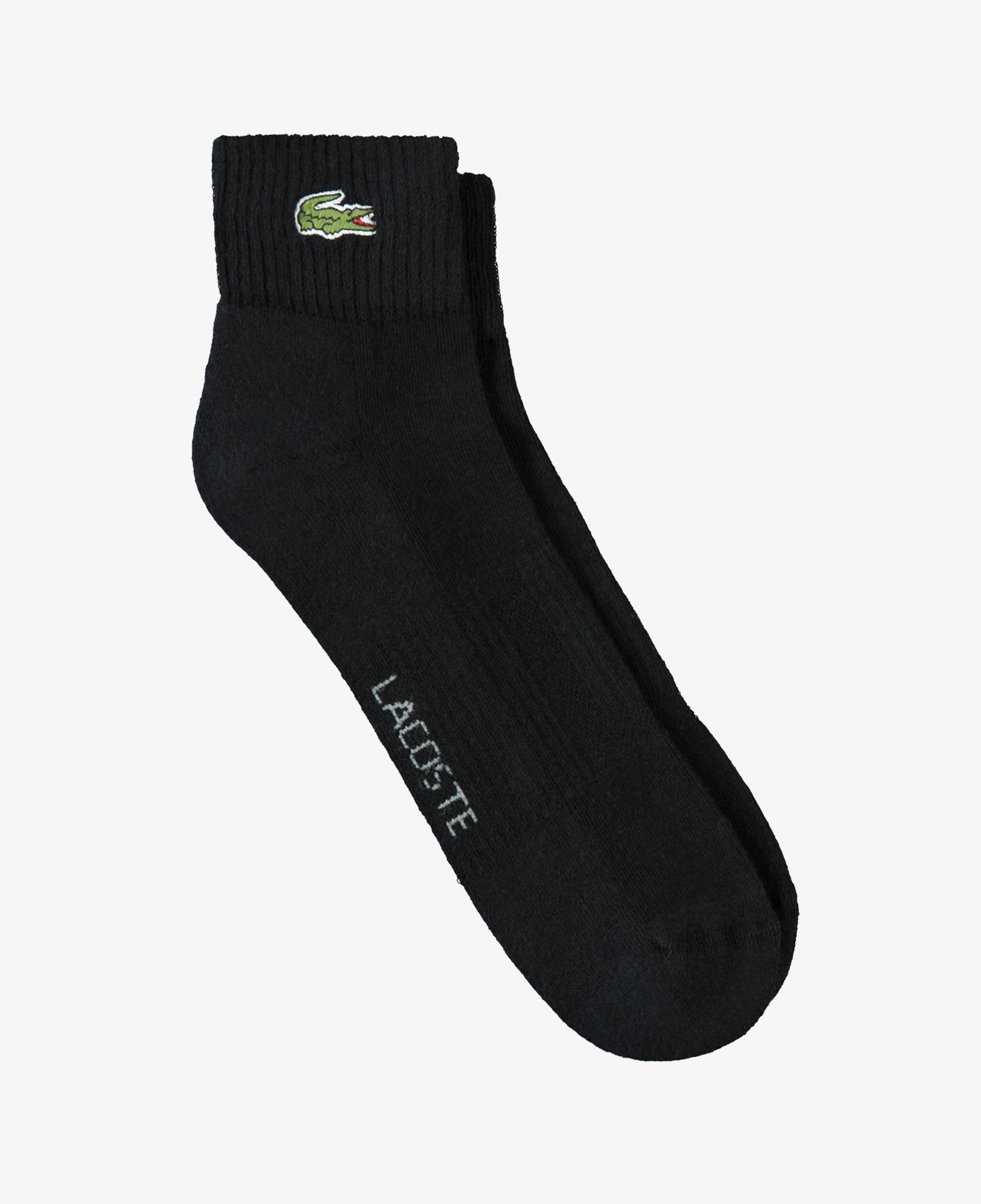 Lacoste Unisex Siyah Çorap