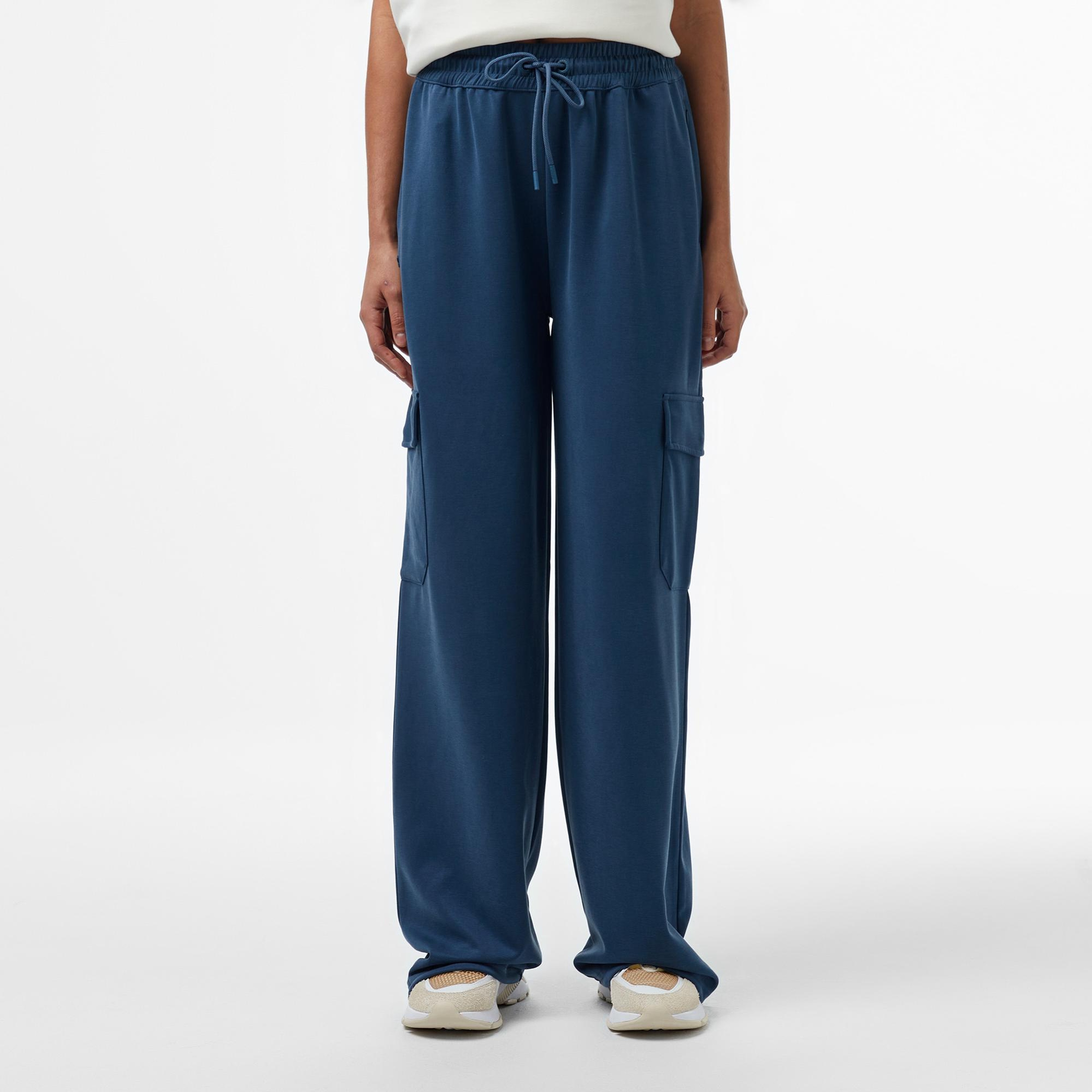 Lacoste Kadın Relaxed Fit Koyu Mavi Eşofman Altı