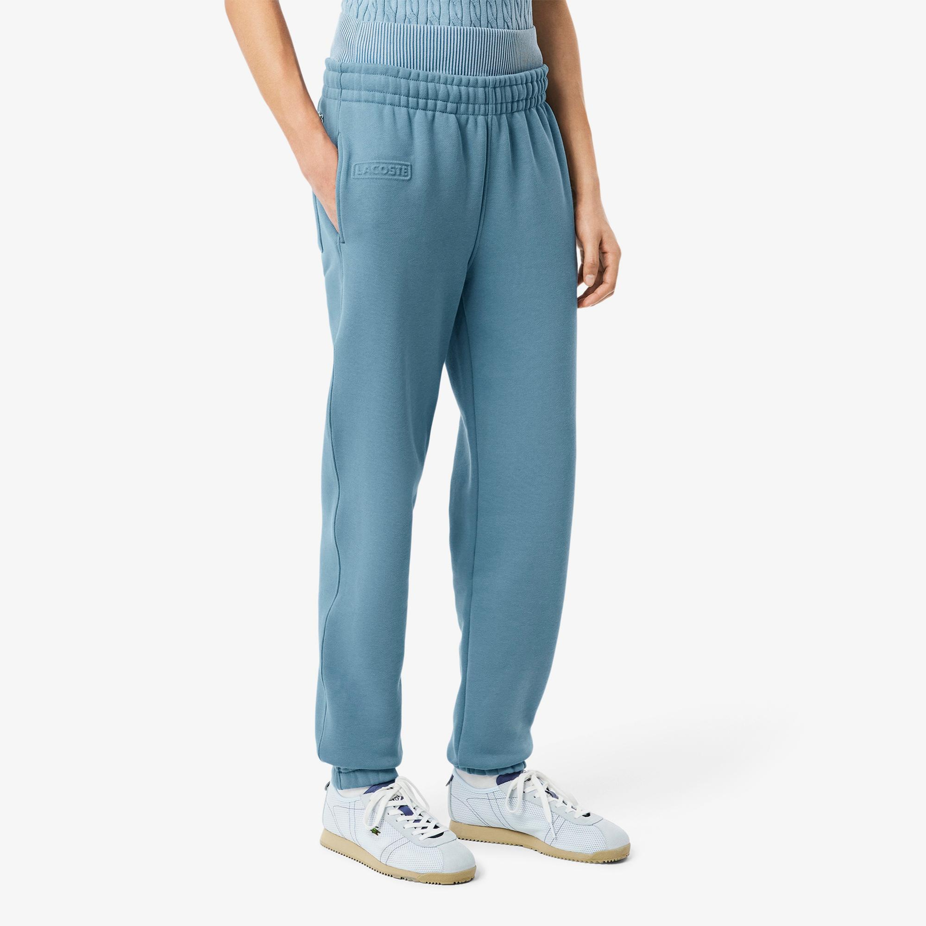 Lacoste Kadın Straight Fit Mavi Eşofman Altı