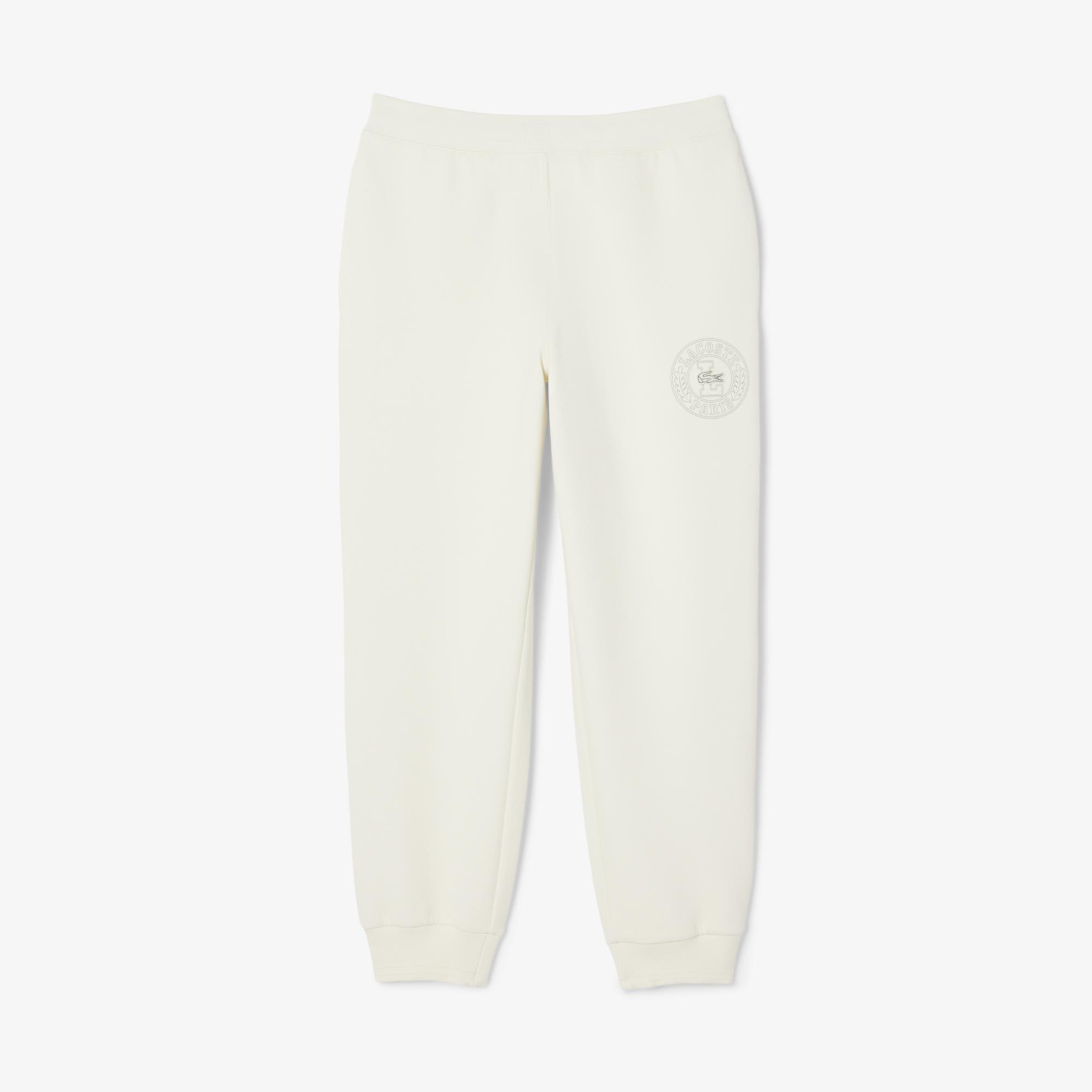 Lacoste Erkek Regular Fit Beyaz Eşofman Altı