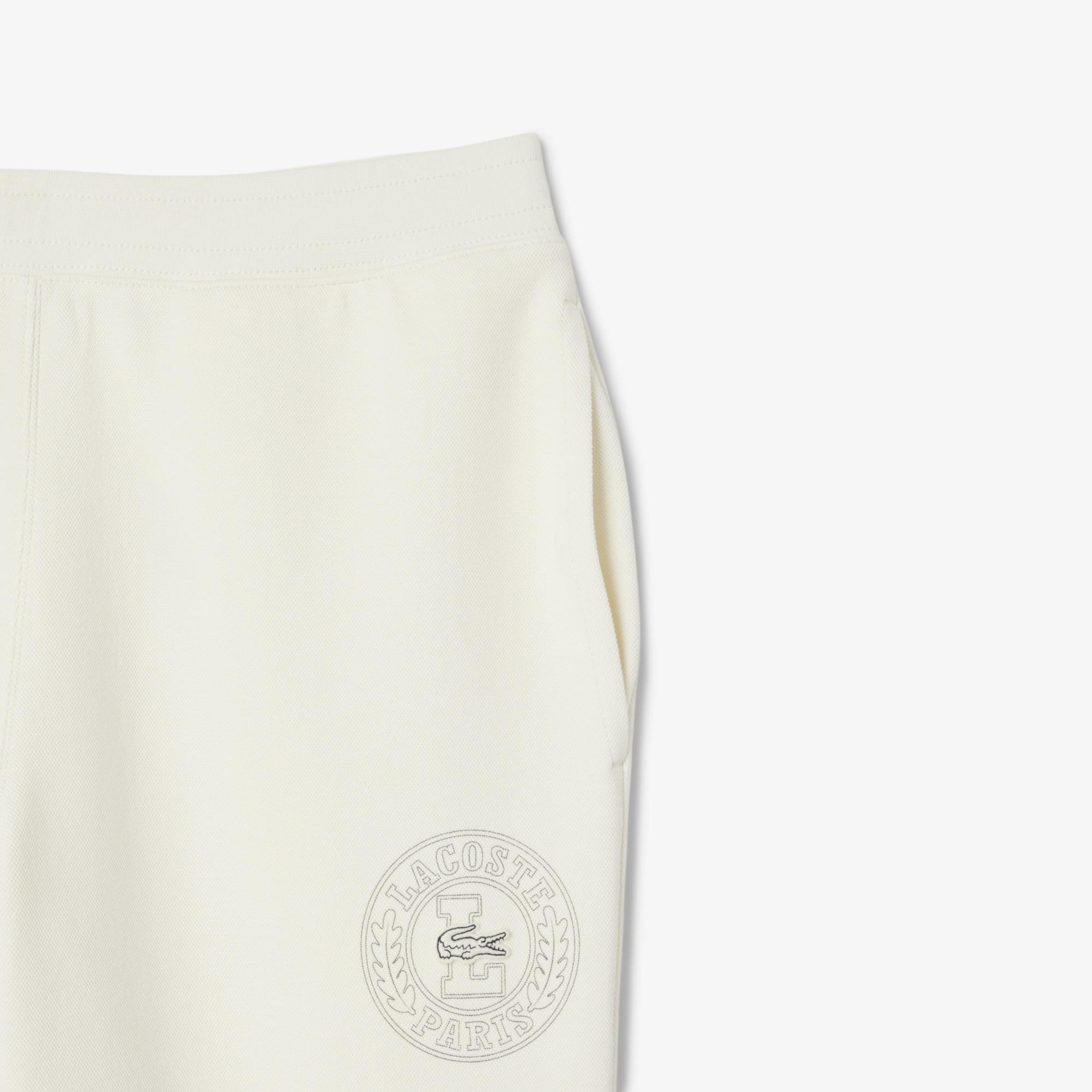 Lacoste Erkek Regular Fit Beyaz Eşofman Altı