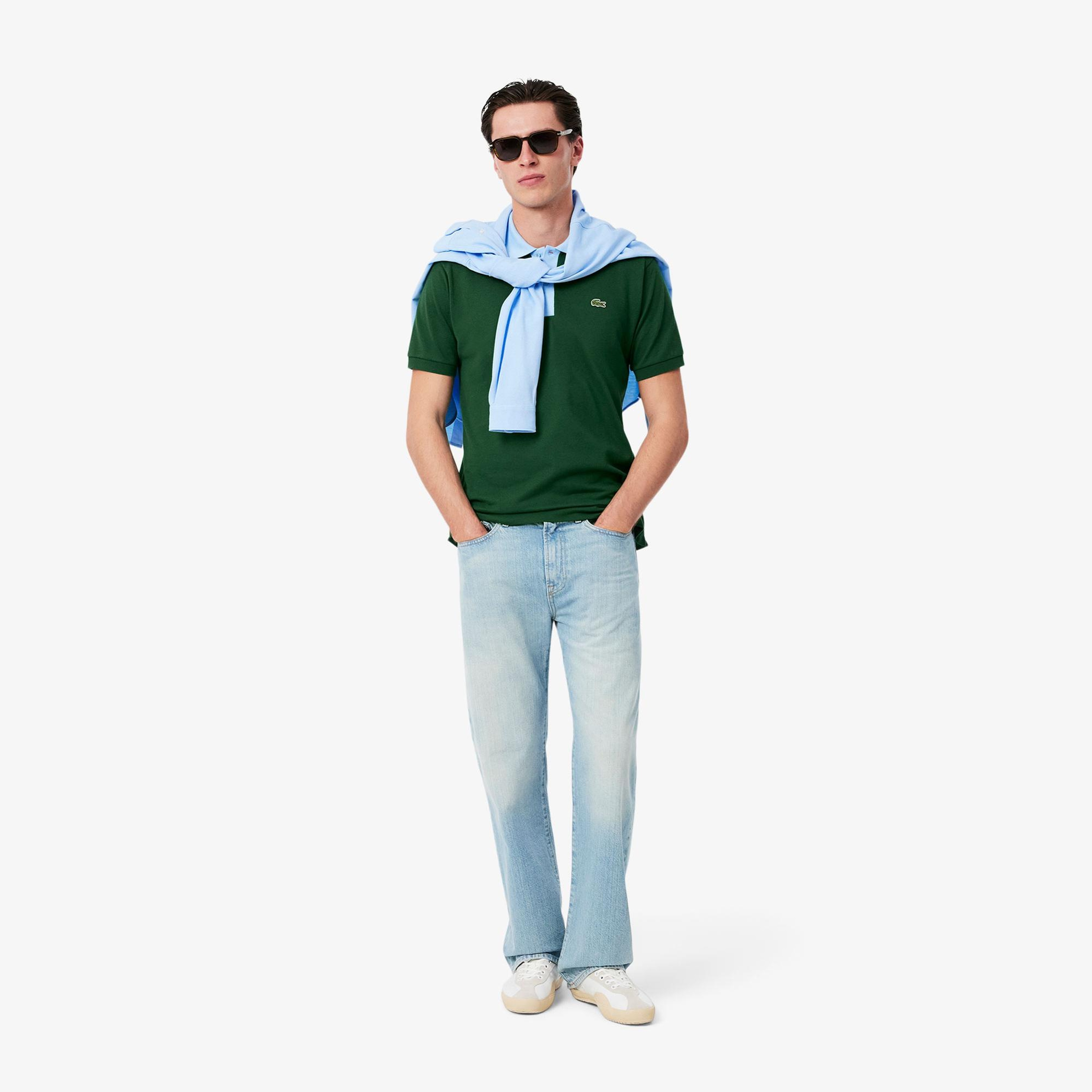 Lacoste L.12.12 Erkek Classic Fit Yeşil Polo