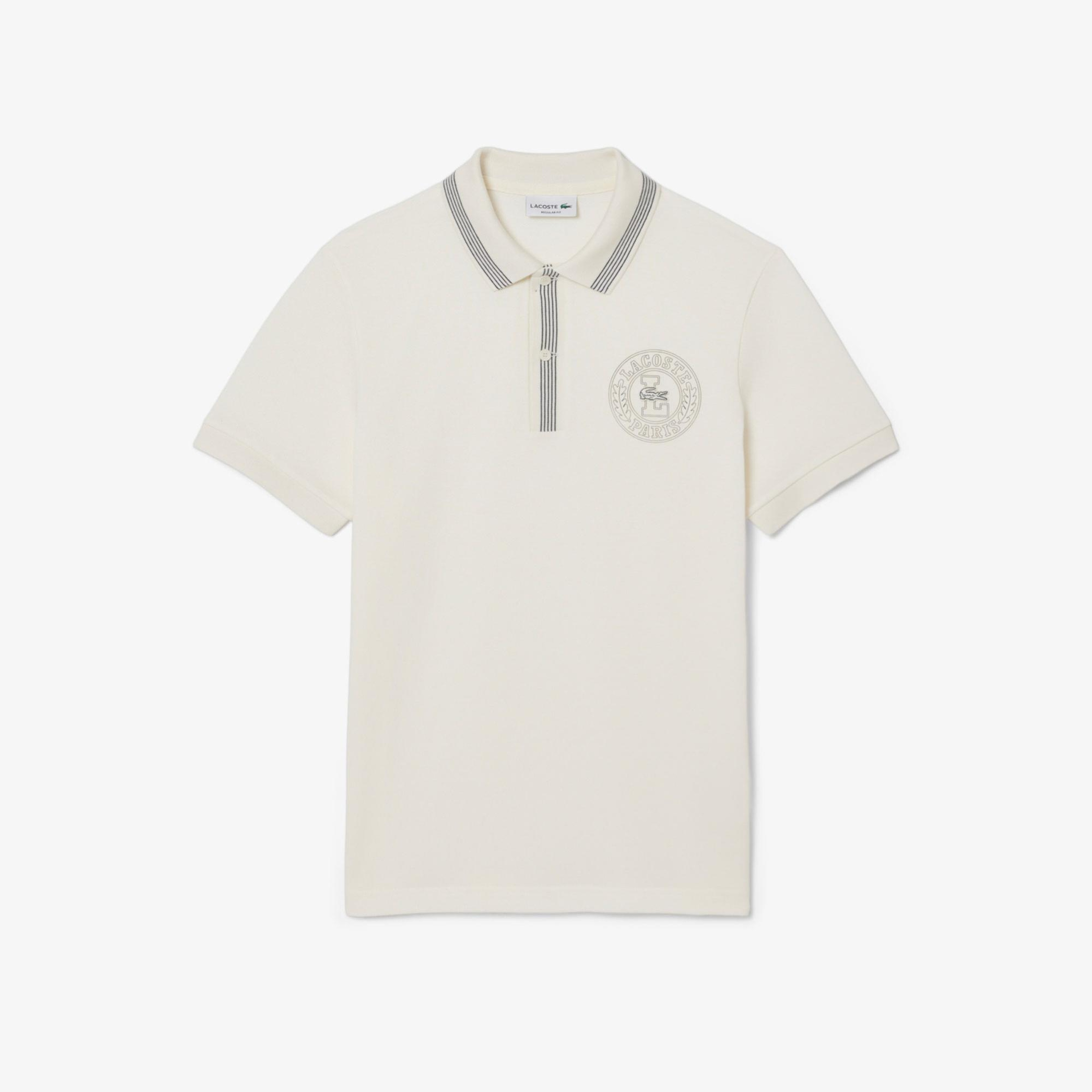 Lacoste L.12.12 Erkek Regular Fit Krem Polo