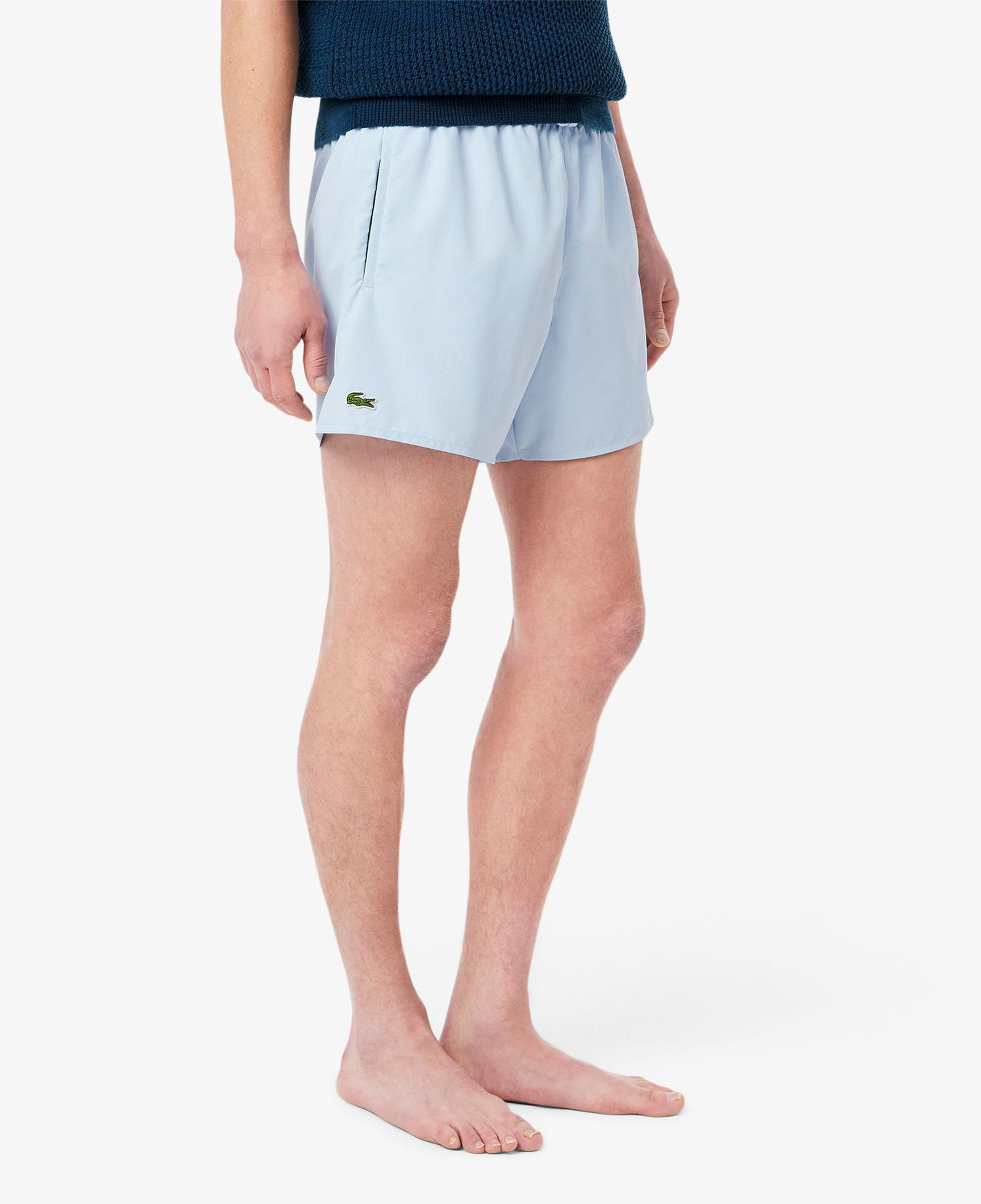 Lacoste Erkek Açık Mavi Deniz Şortu