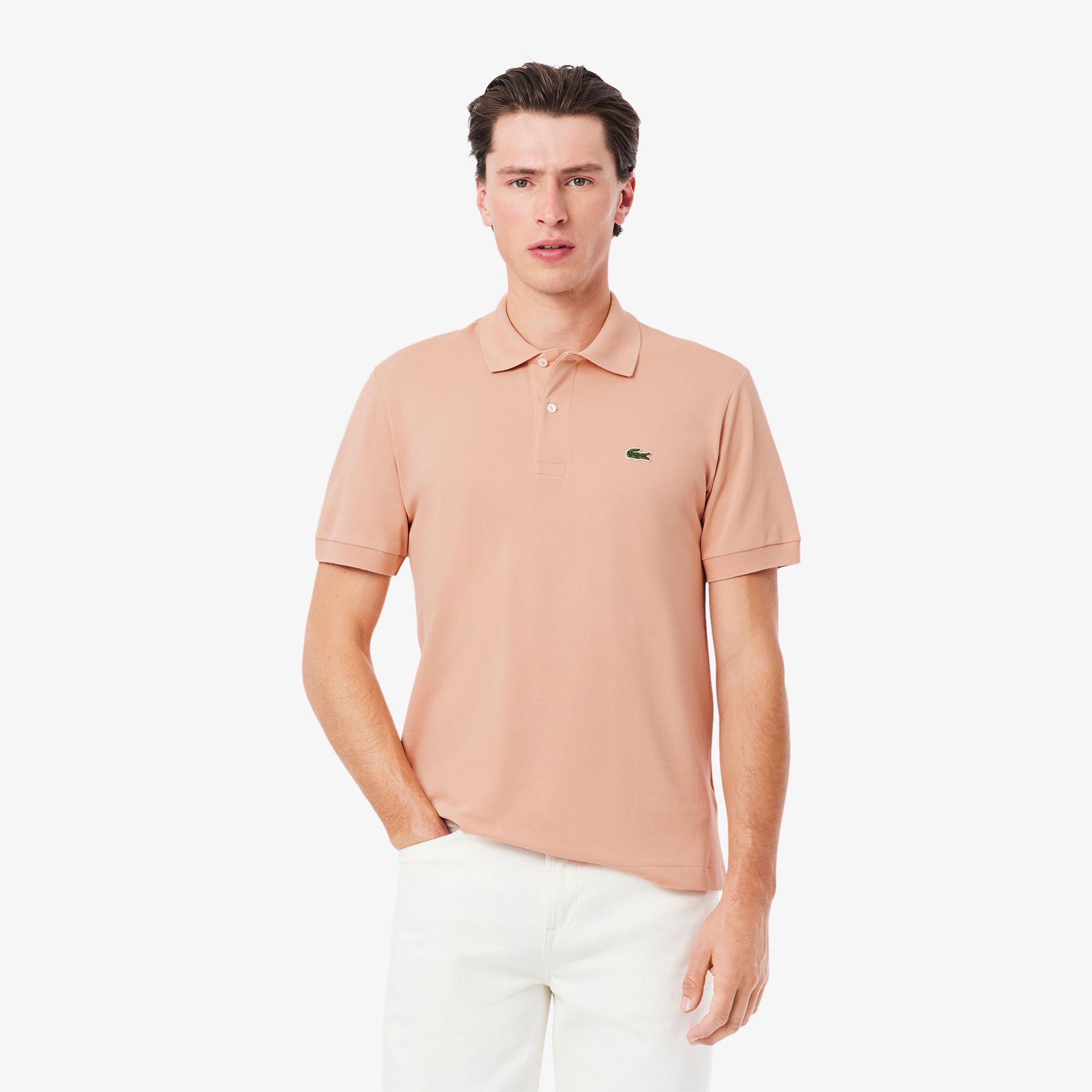 Lacoste L.12.12 Light Erkek Classic Fit Bej Polo