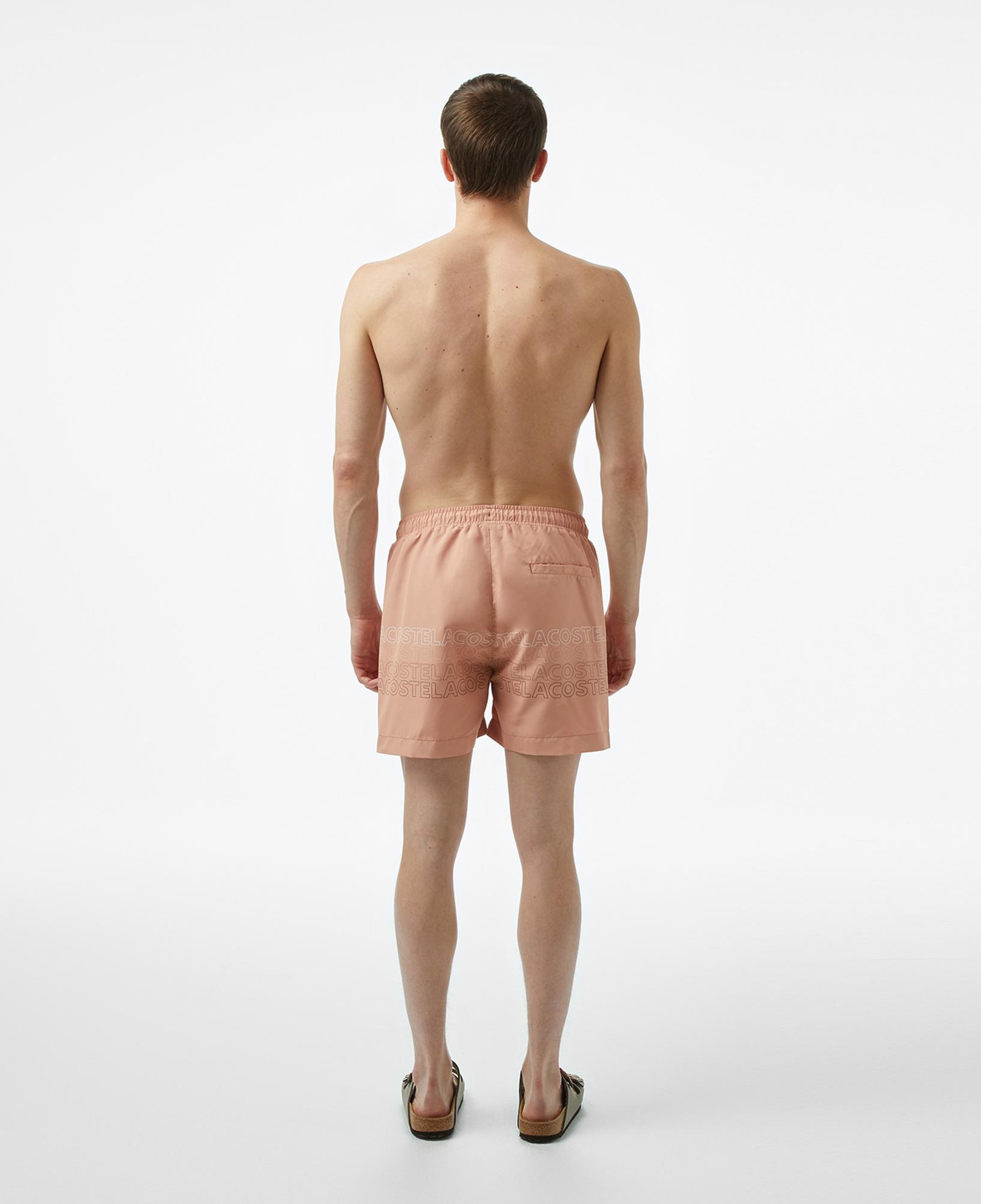 Lacoste Erkek Regular Fit Baskılı Bej Mayo