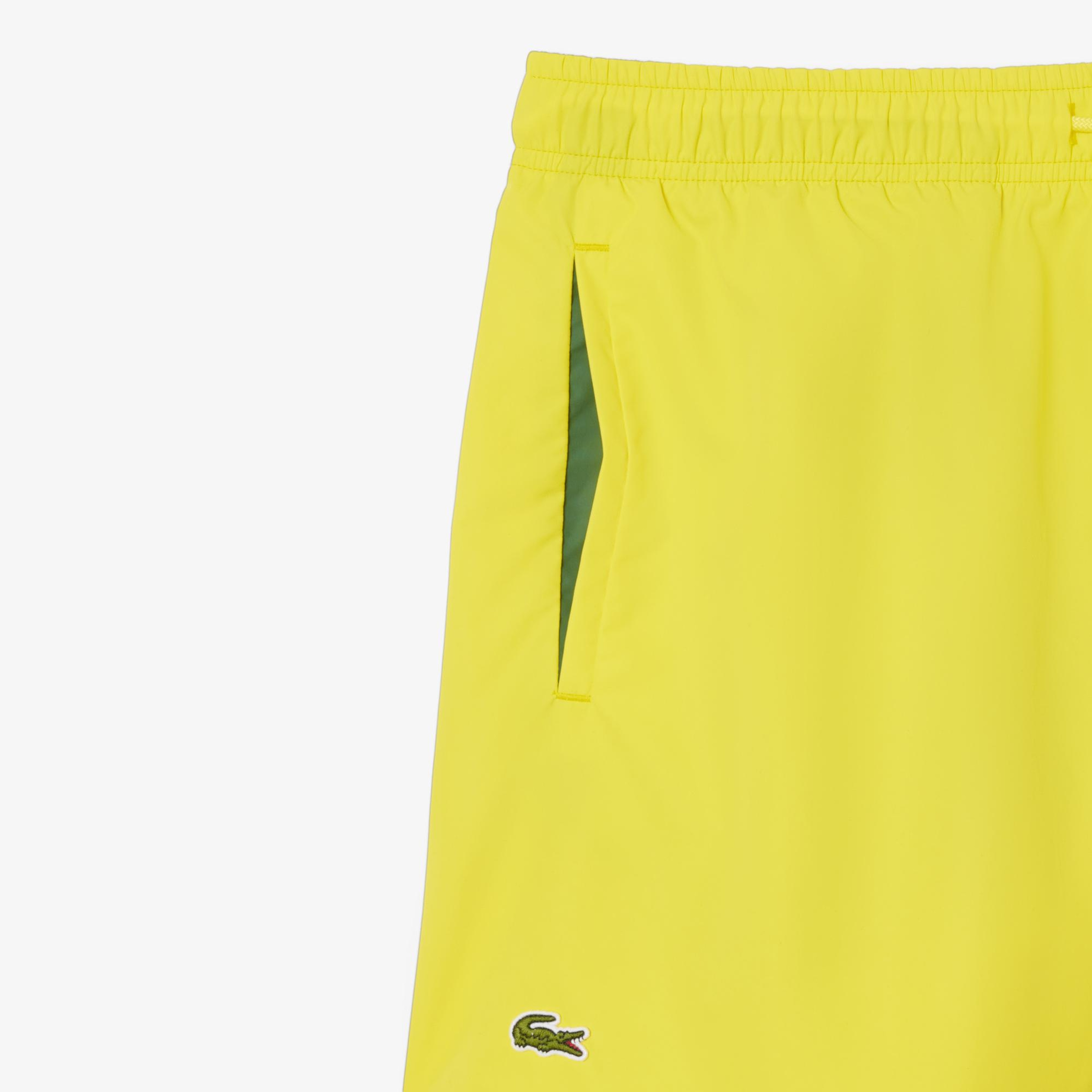 Lacoste Erkek Sarı Deniz Şortu
