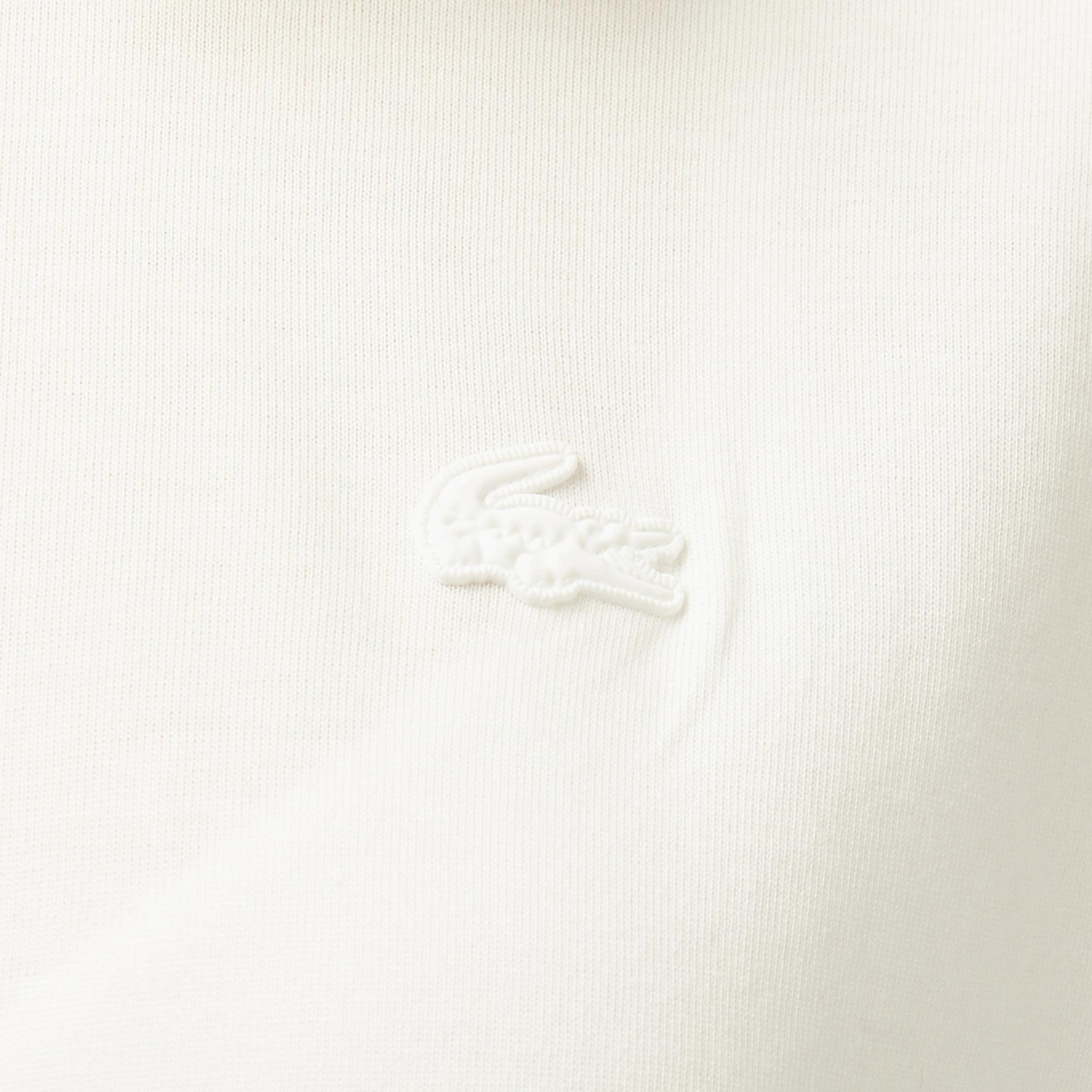 Lacoste Kadın Bisiklet Yaka Beyaz T-Shirt