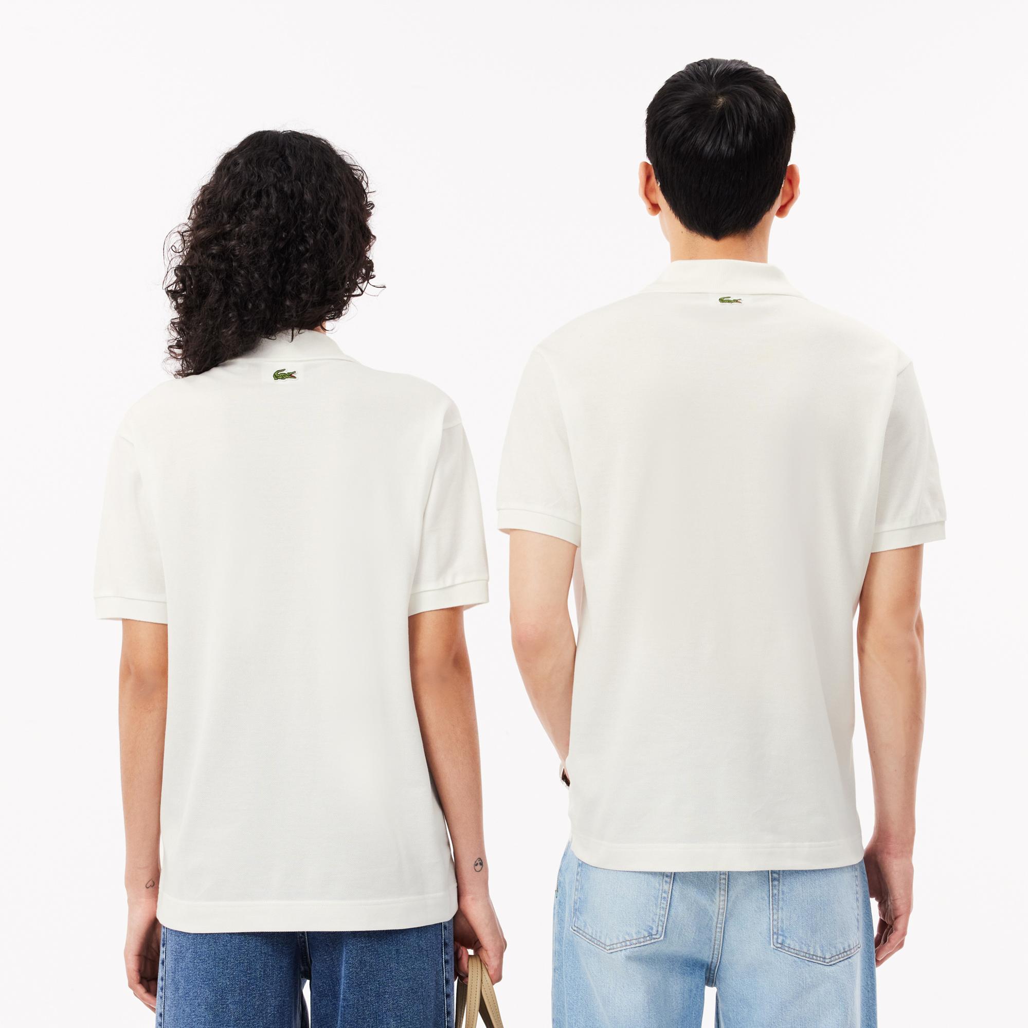 Lacoste L.12.12 Unisex Classic Fit Beyaz Polo