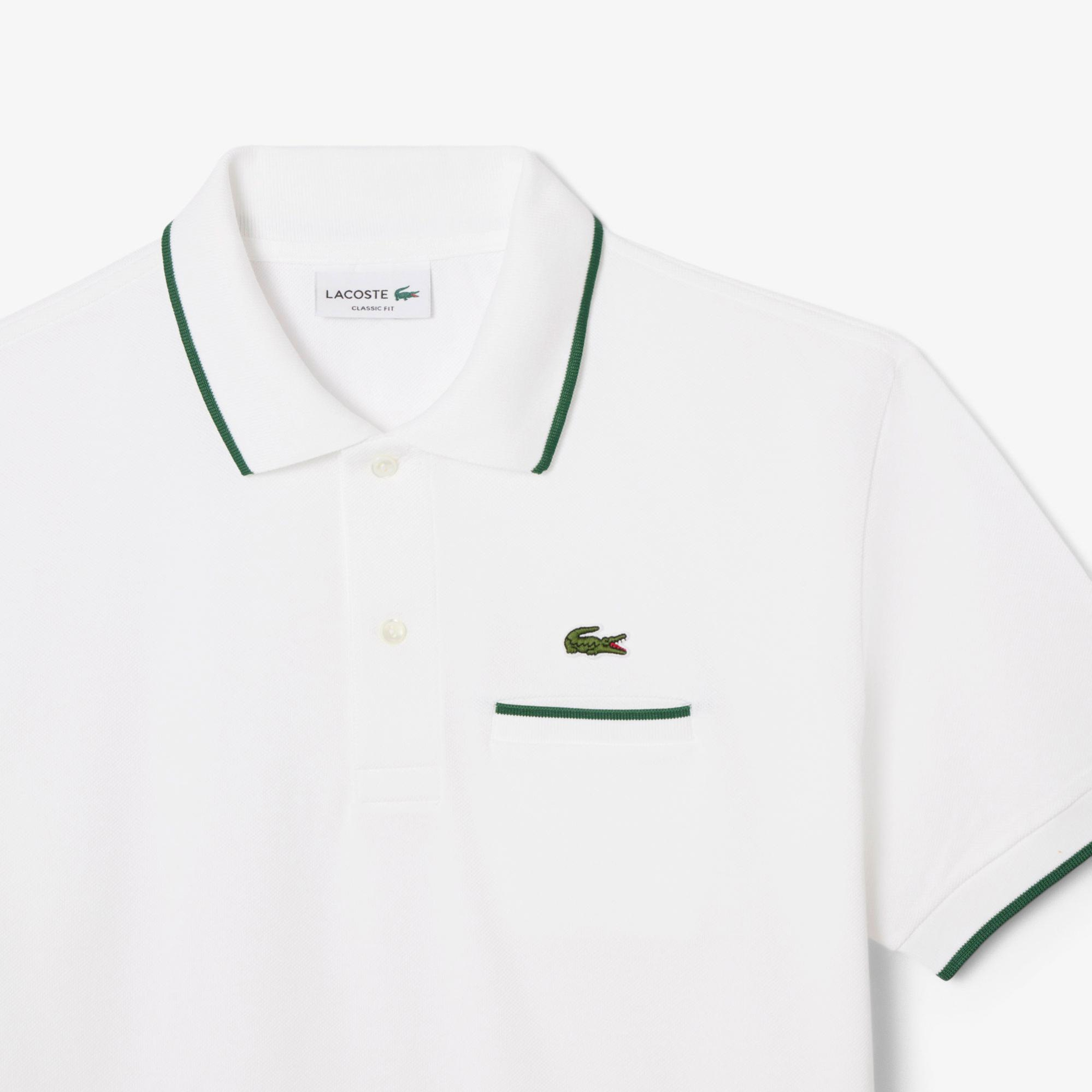 Lacoste L.12.12 Erkek Classic Fit Beyaz Polo