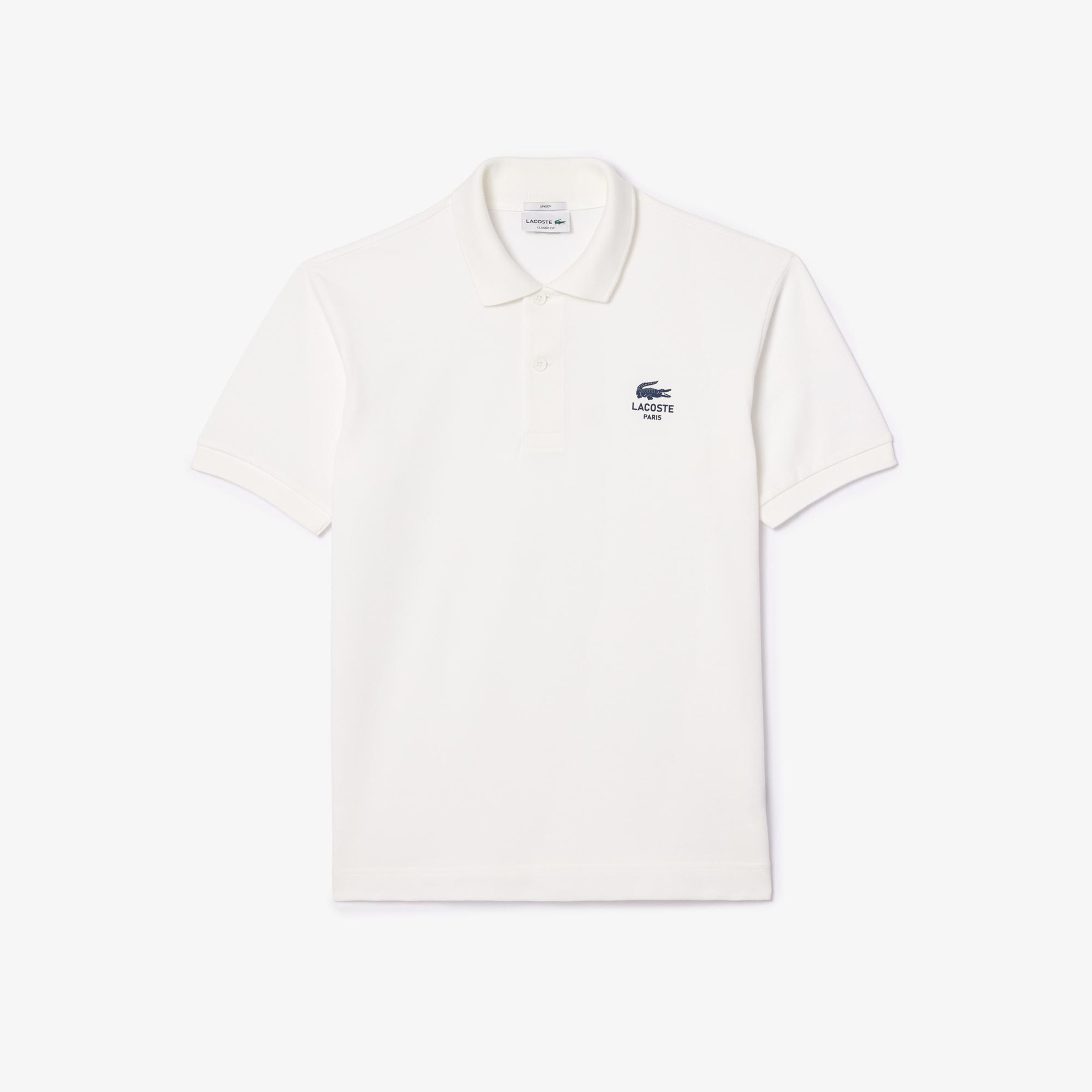 Lacoste L.12.12 Unisex Classic Fit Beyaz Polo
