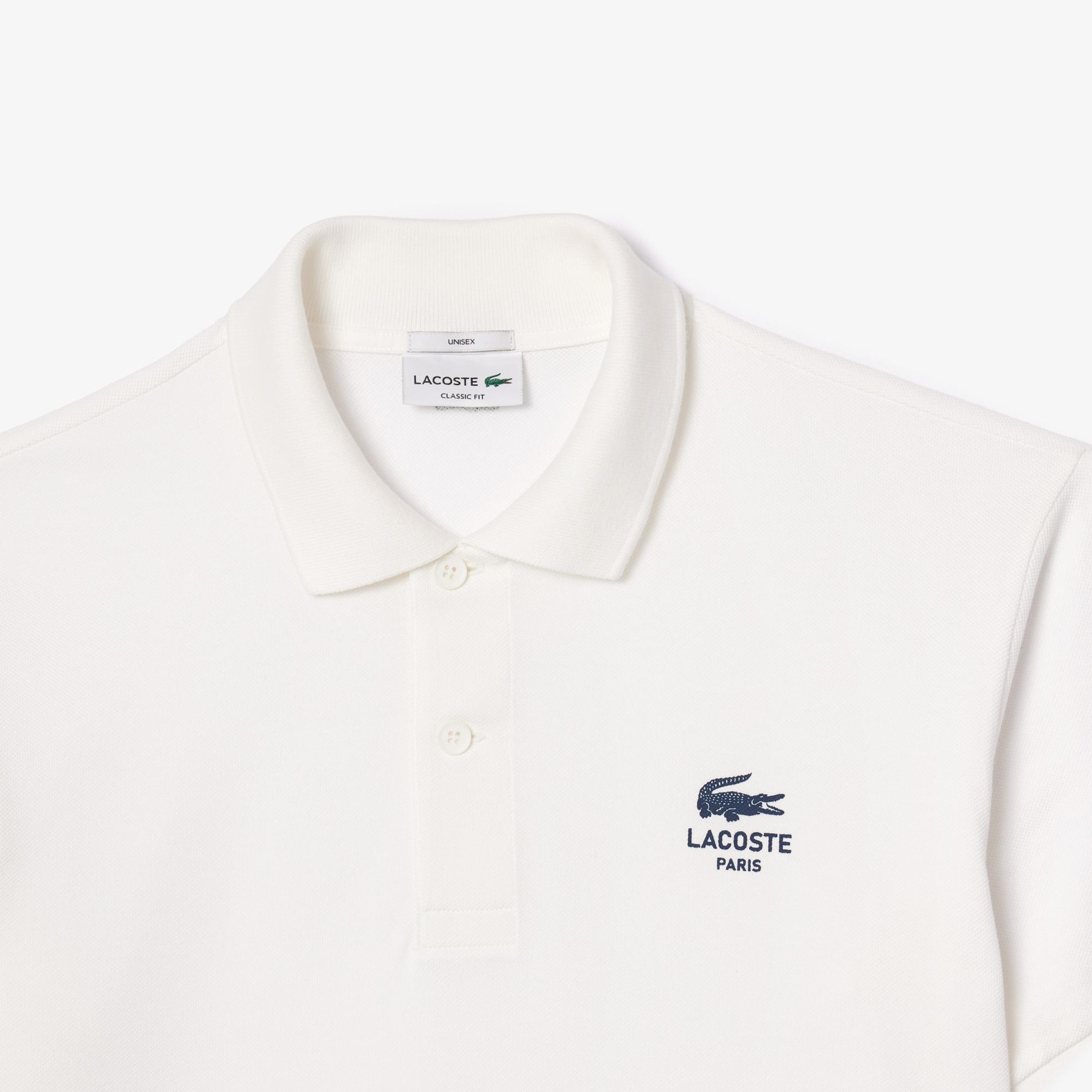 Lacoste L.12.12 Unisex Classic Fit Beyaz Polo