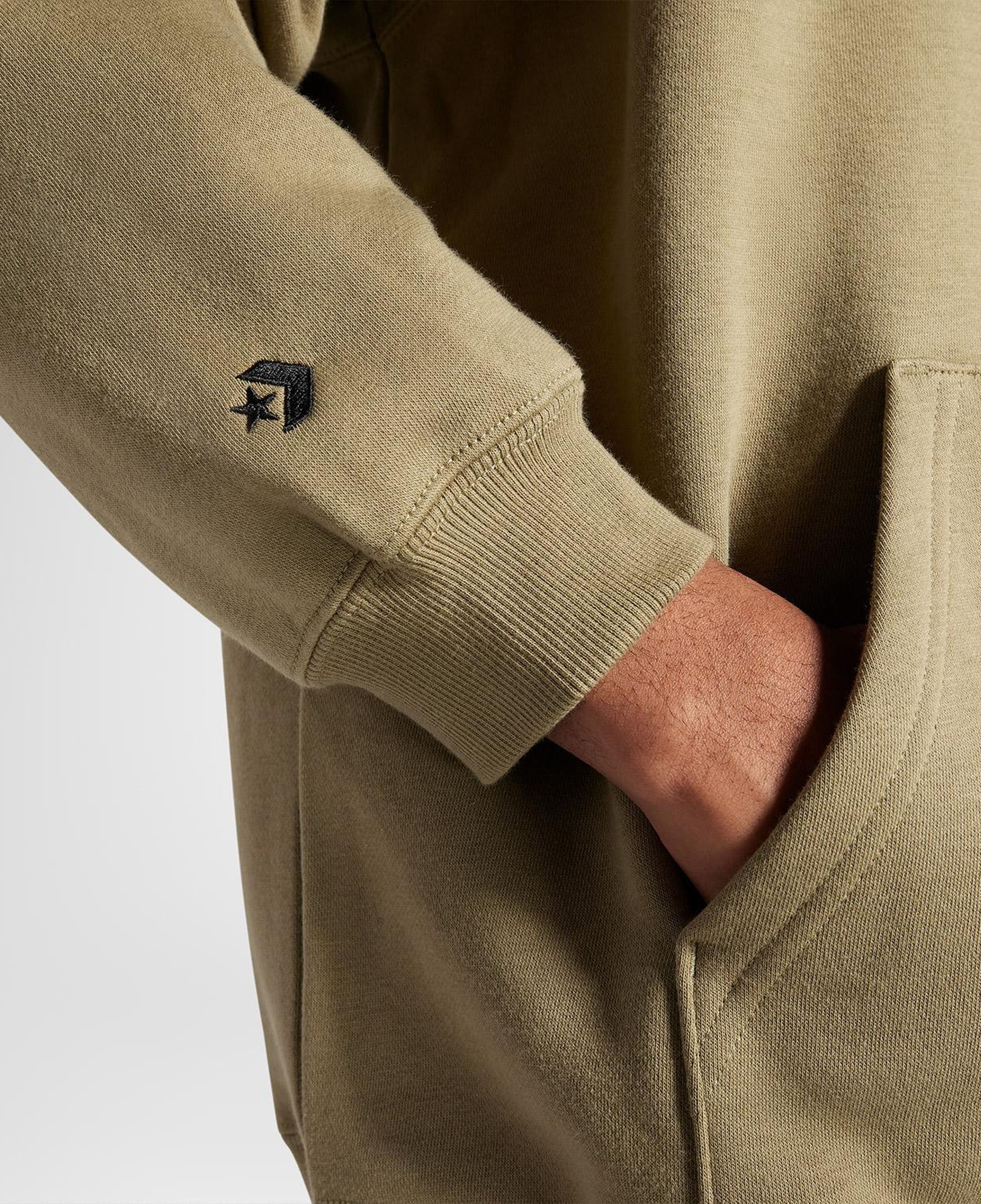 Converse Cons Erkek Haki Hoodie