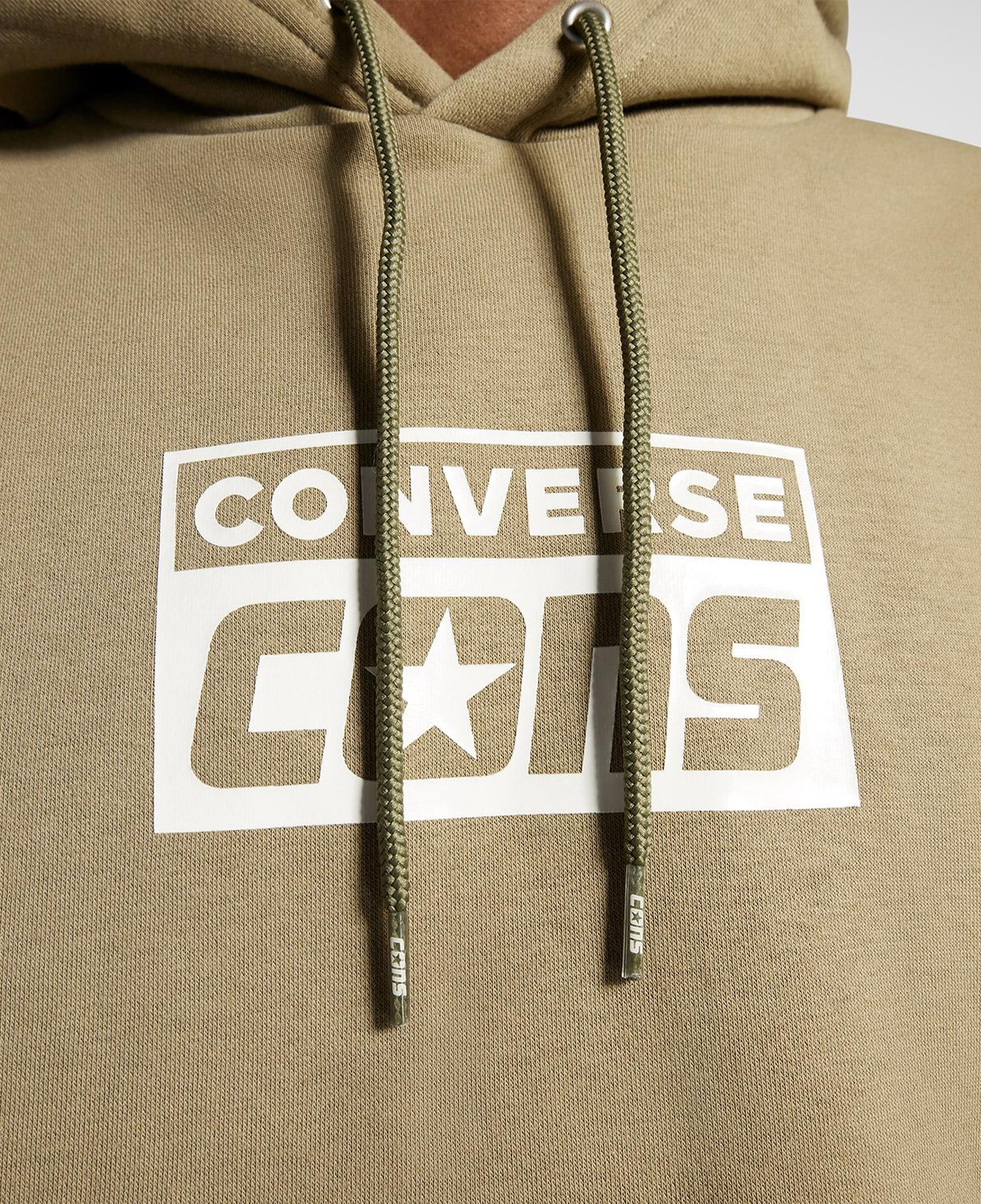Converse Cons Erkek Haki Hoodie