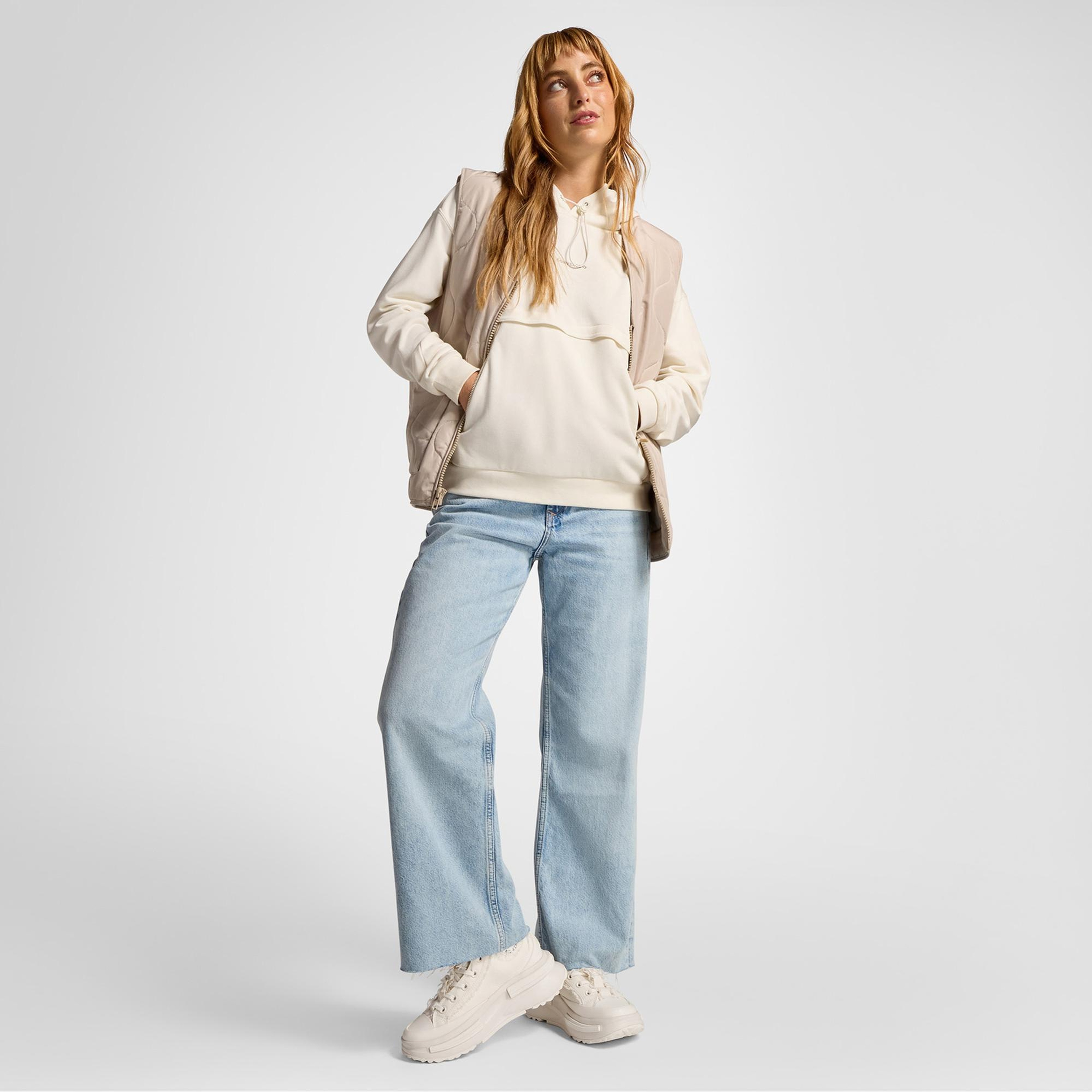 Converse Run Star Legacy CX Unisex Krem Platform Sneaker