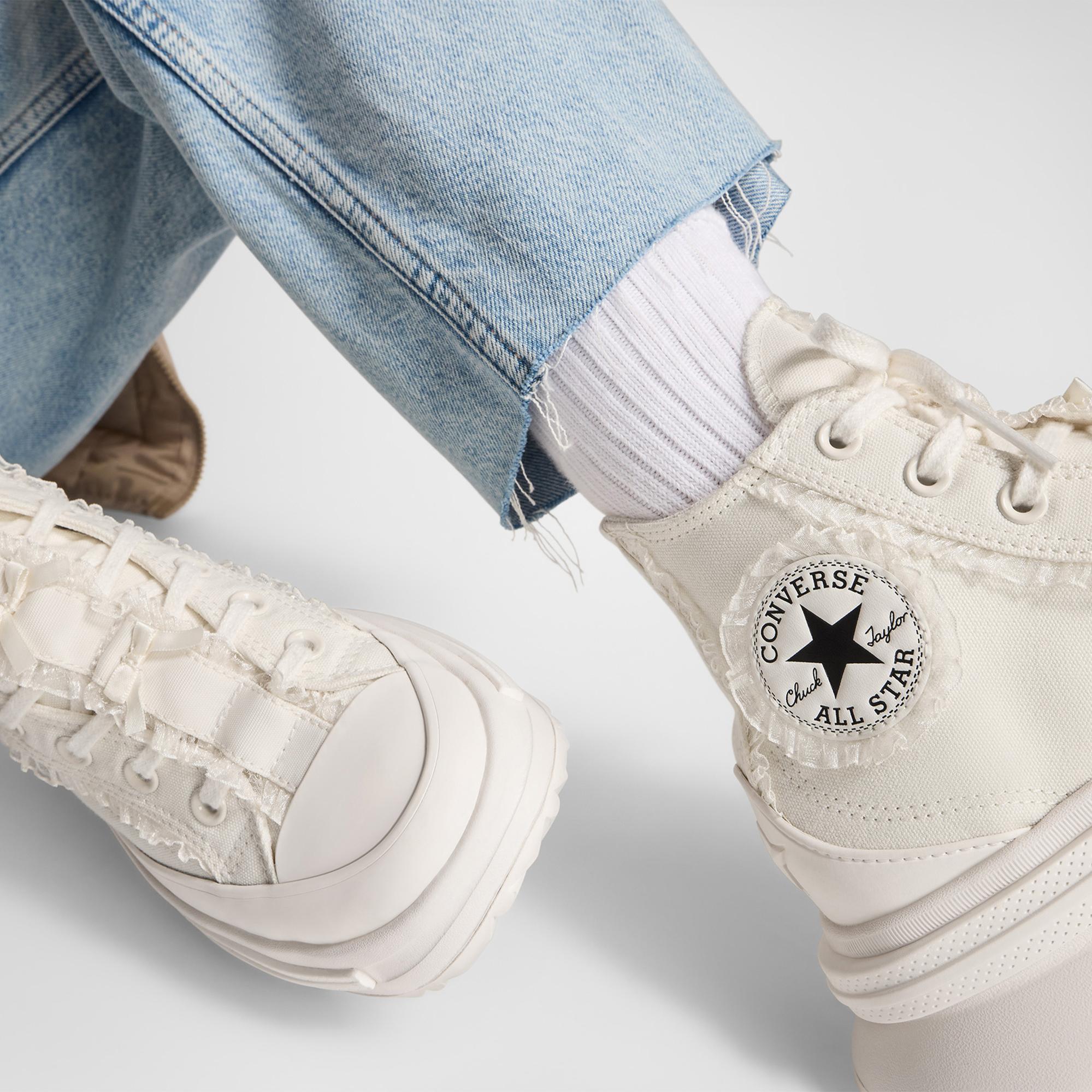 Converse Run Star Legacy CX Unisex Krem Platform Sneaker