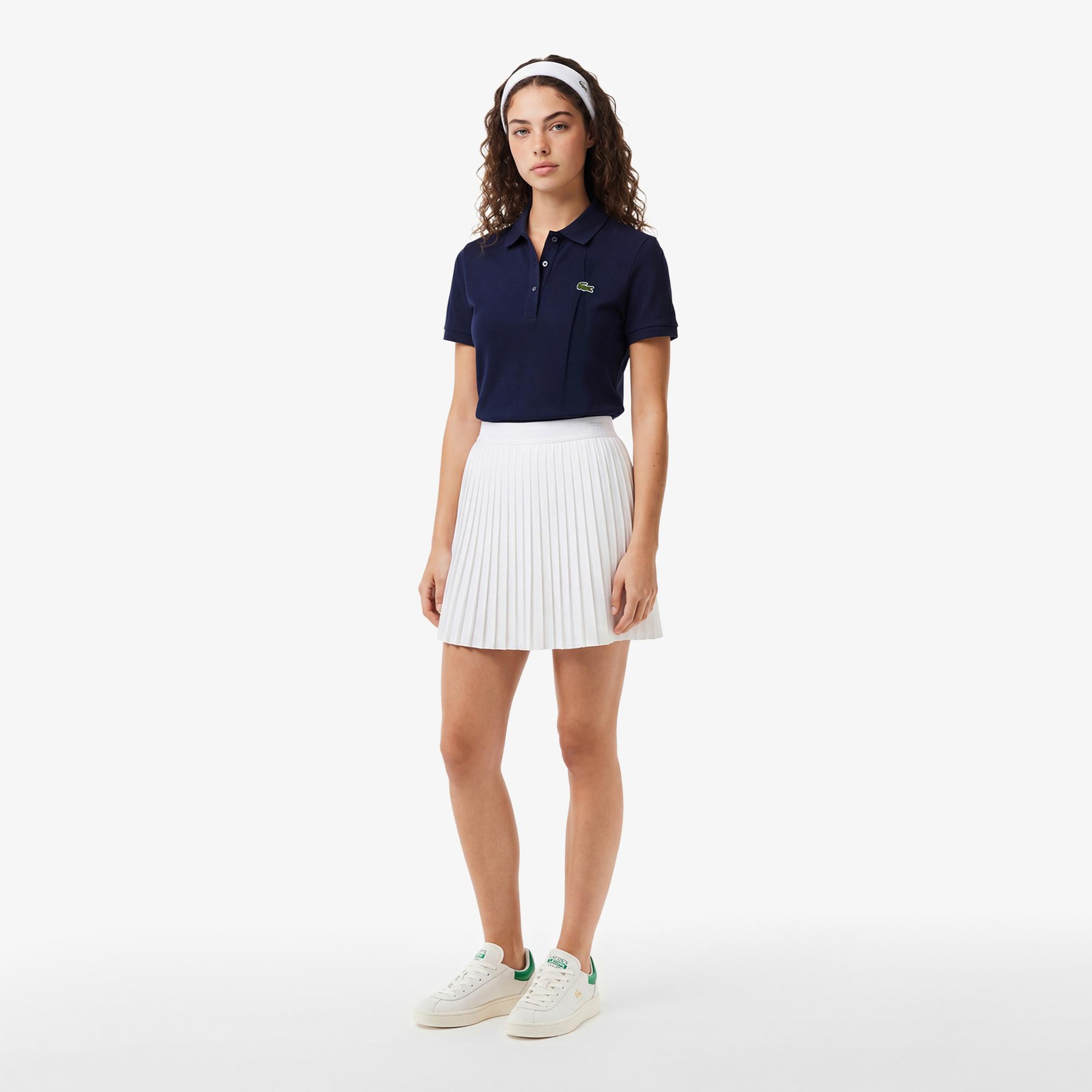 Lacoste Kadın Regular Fit Lacivert Polo