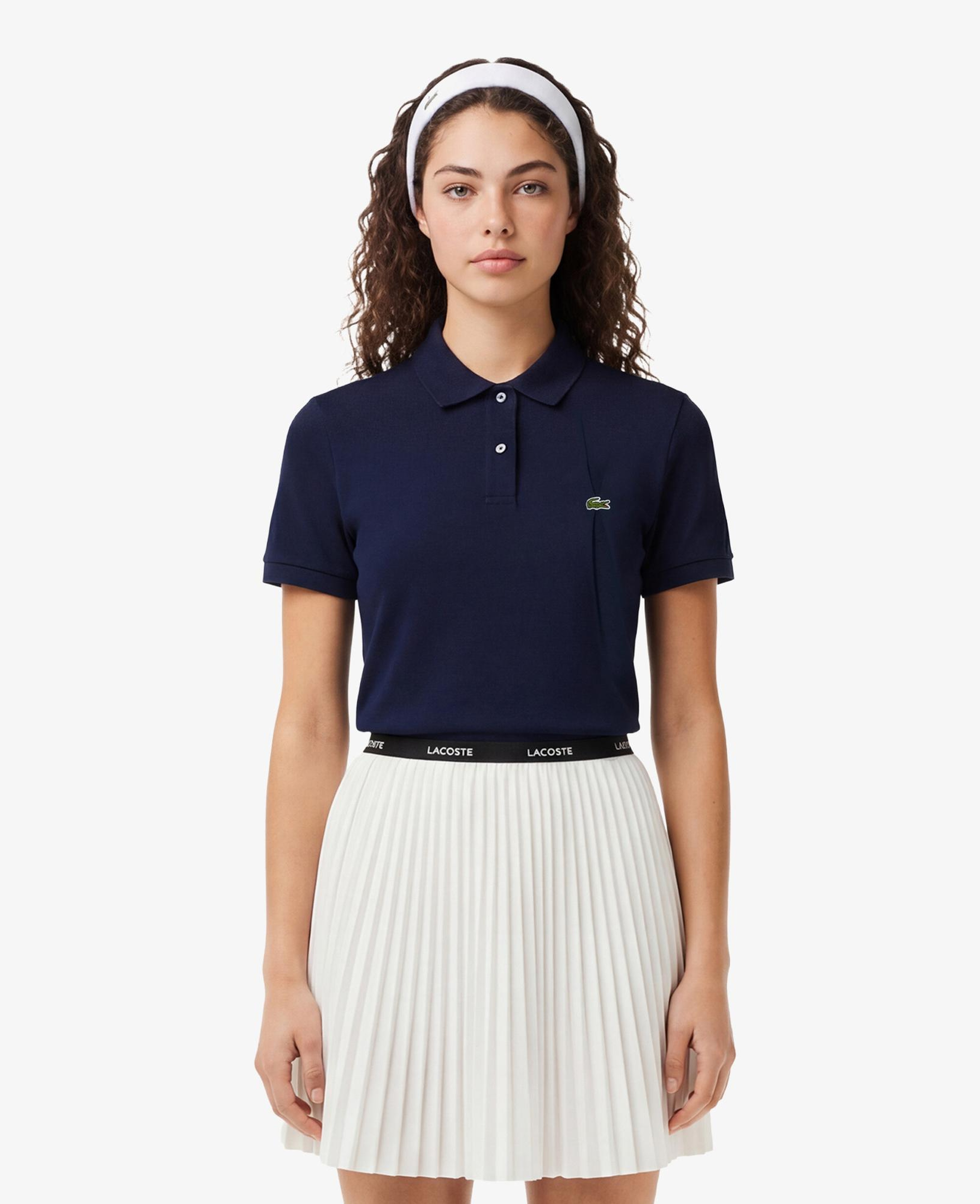 Lacoste Kadın Regular Fit Lacivert Polo
