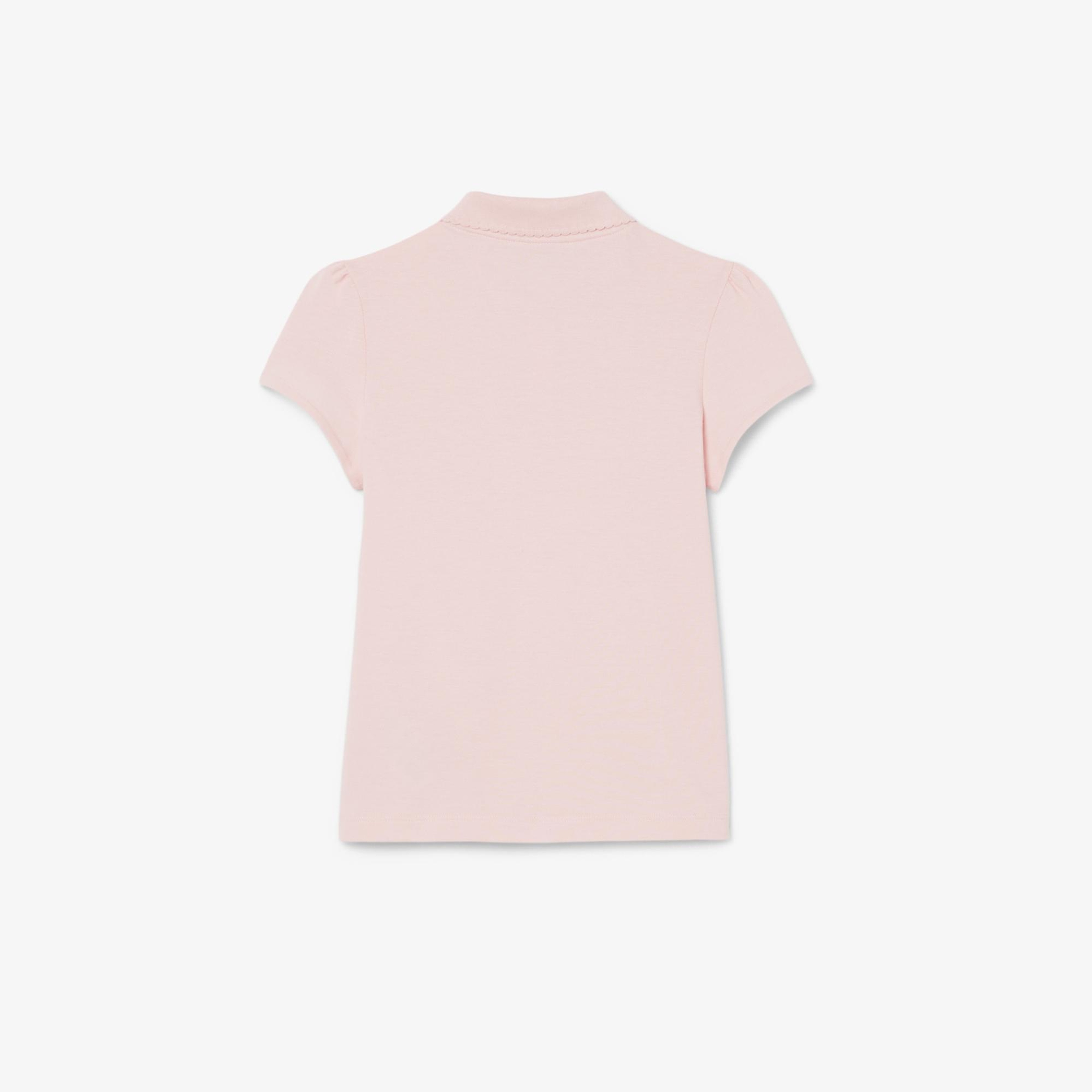 Lacoste Kız Çocuk Pembe Polo