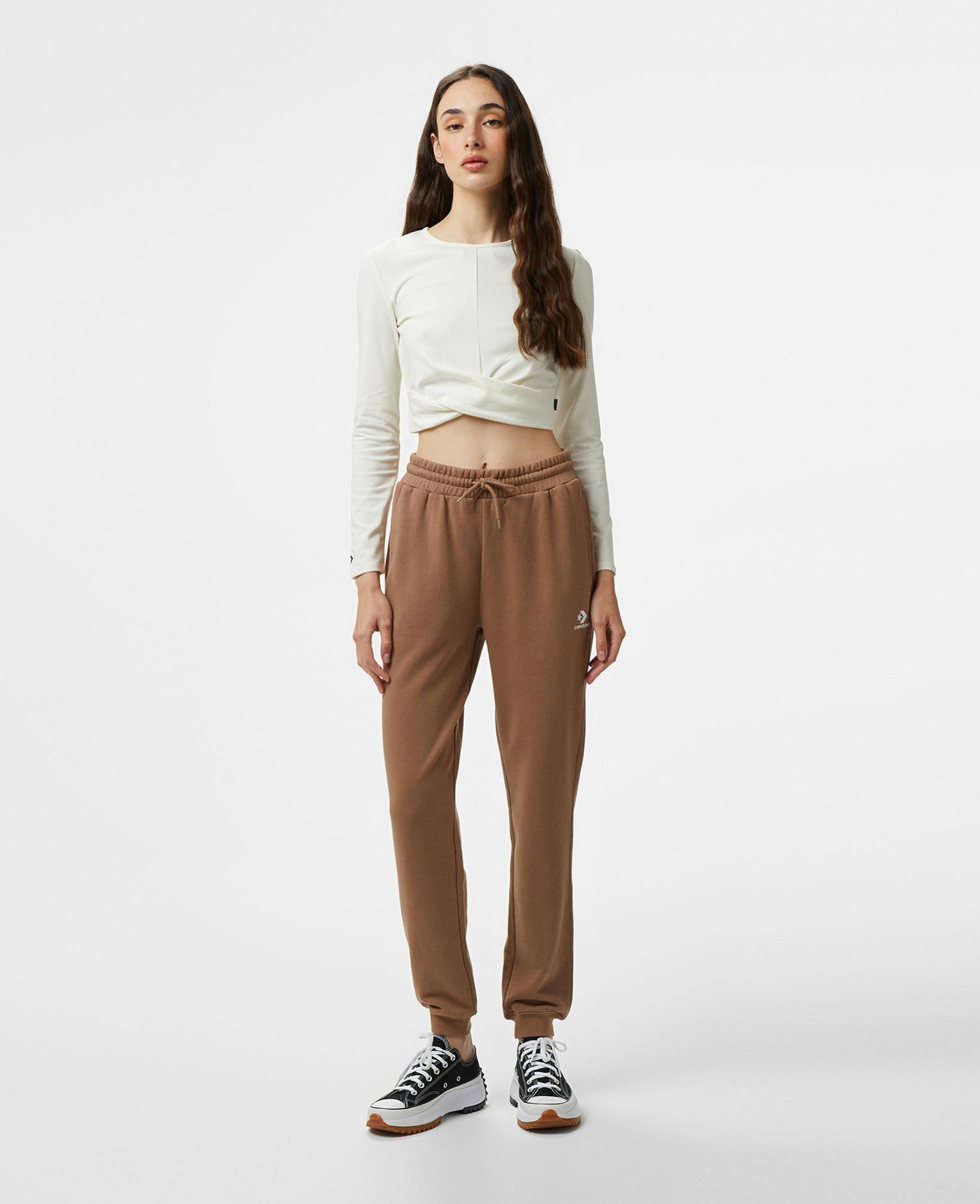 Converse Kadın Uzun Kollu Beyaz T-Shirt