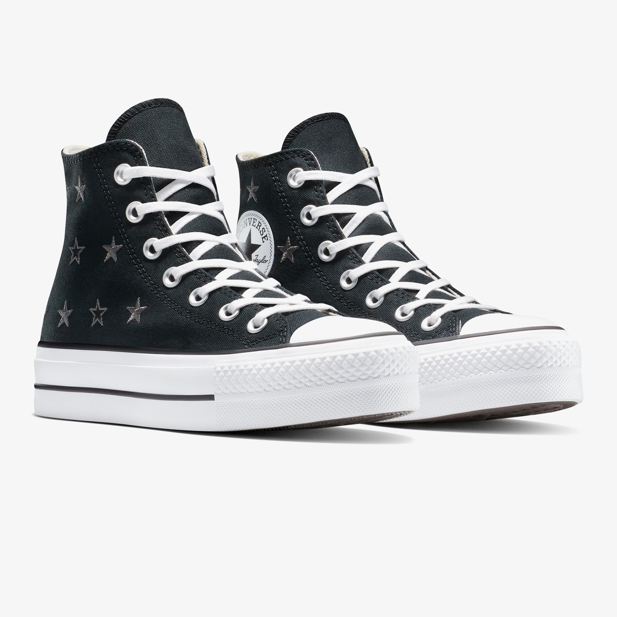 Converse Chuck Taylor All Star Lift Platform Kadın Siyah Sneaker