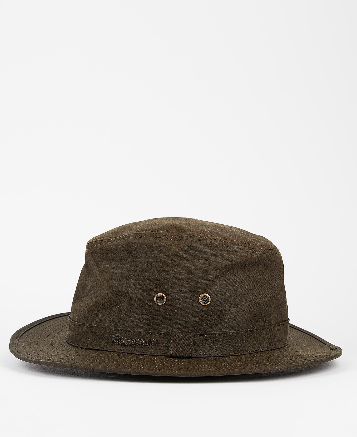Barbour Dawson Wax Safari Şapka