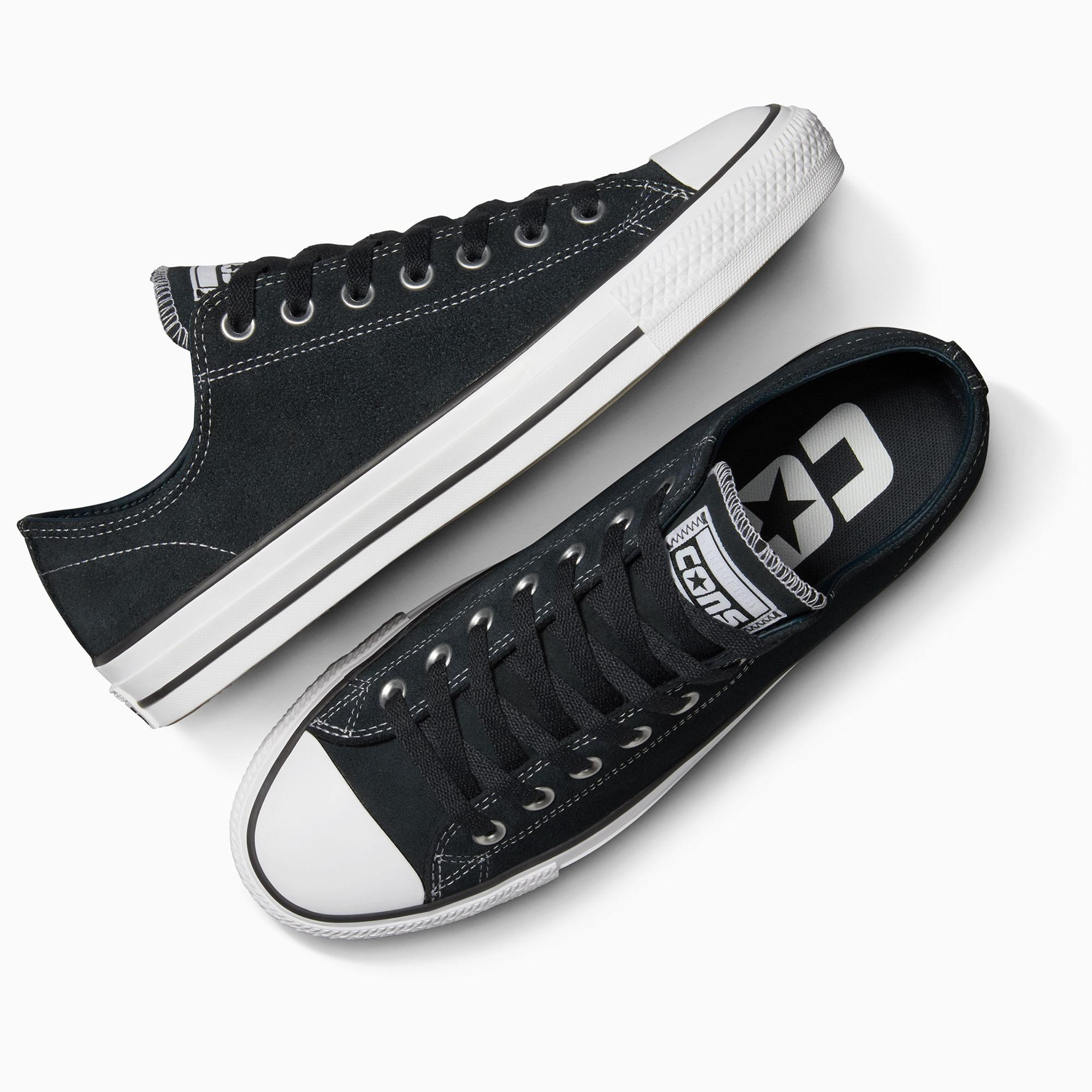 Converse Chuck Taylor All Star Pro Unisex Siyah Süet Sneaker