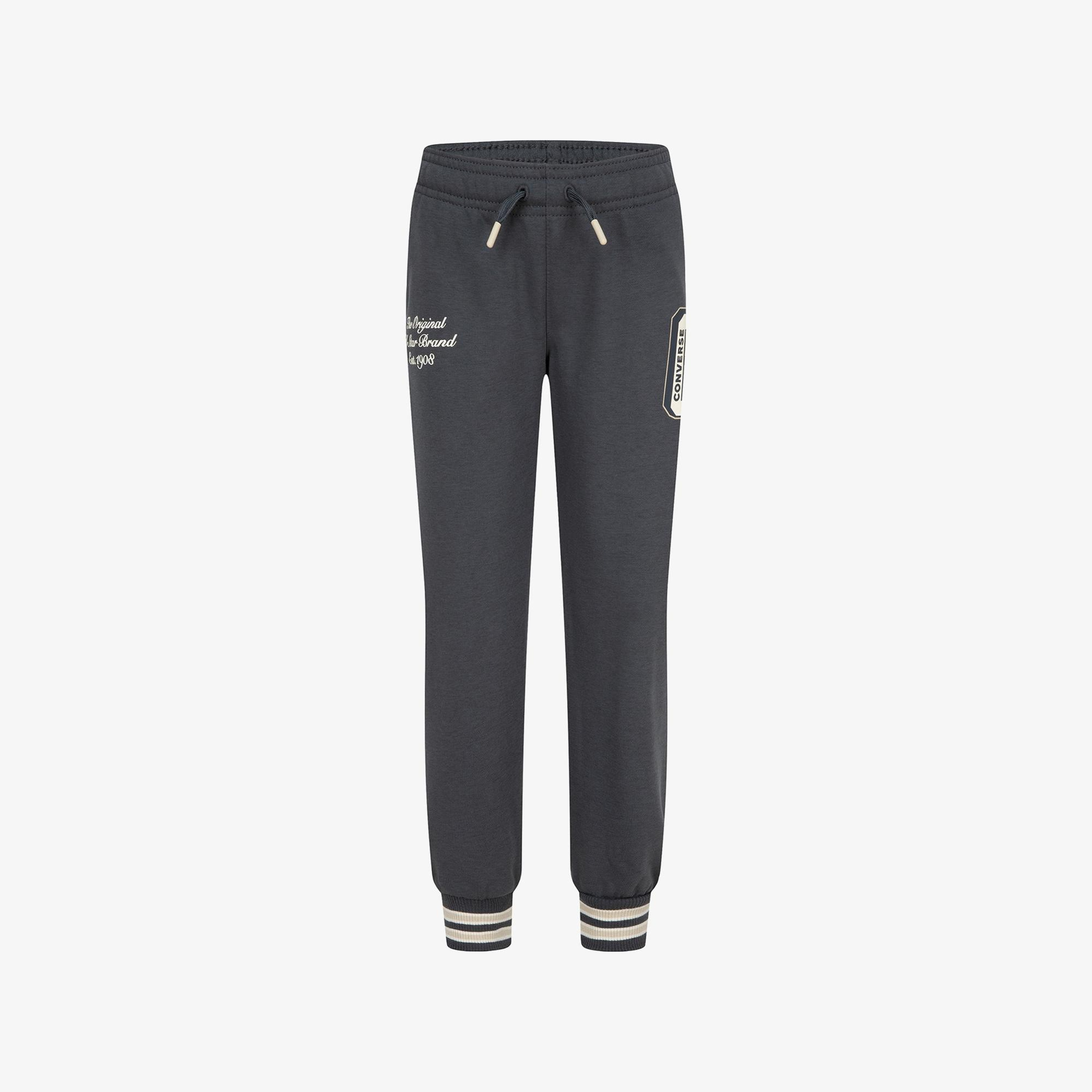 Converse Retro Varsity Çocuk Antrasit Eşofman Altı