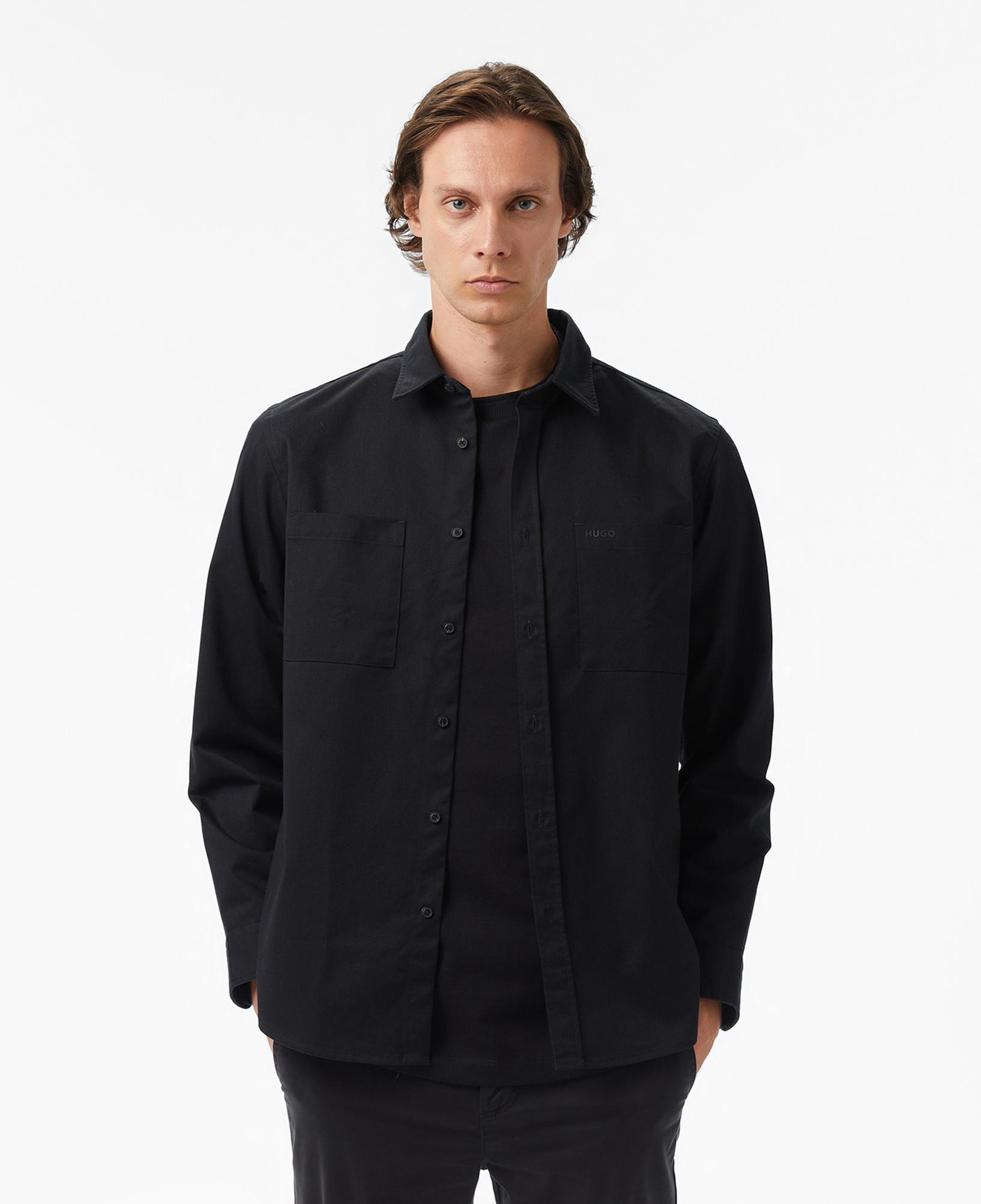 Hugo Egrin Erkek Siyah Gömlek