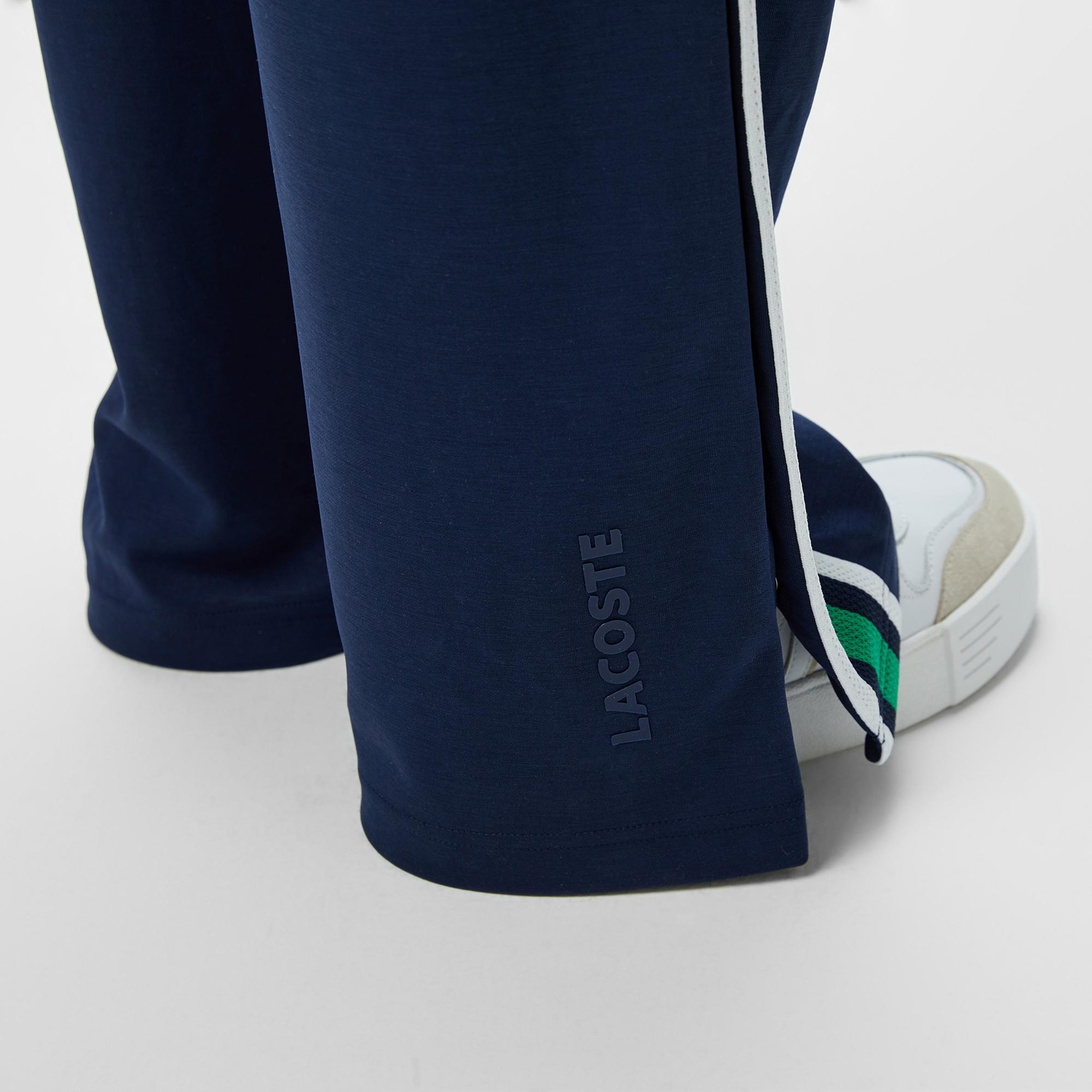 Lacoste Kadın Relaxed Fit Renk Bloklu Lacivert Eşofman Altı