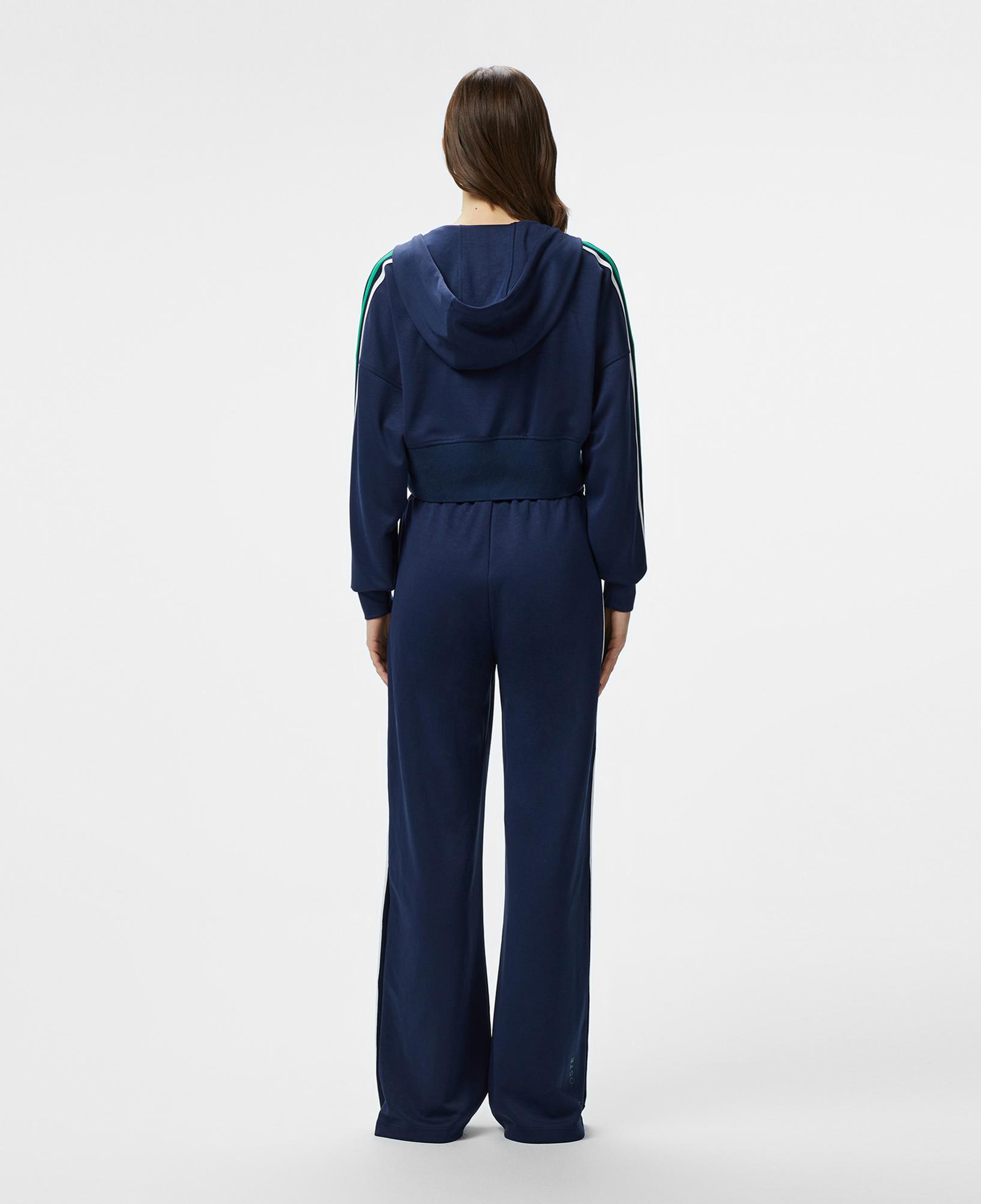 Lacoste Kadın Relaxed Fit Renk Bloklu Lacivert Eşofman Altı