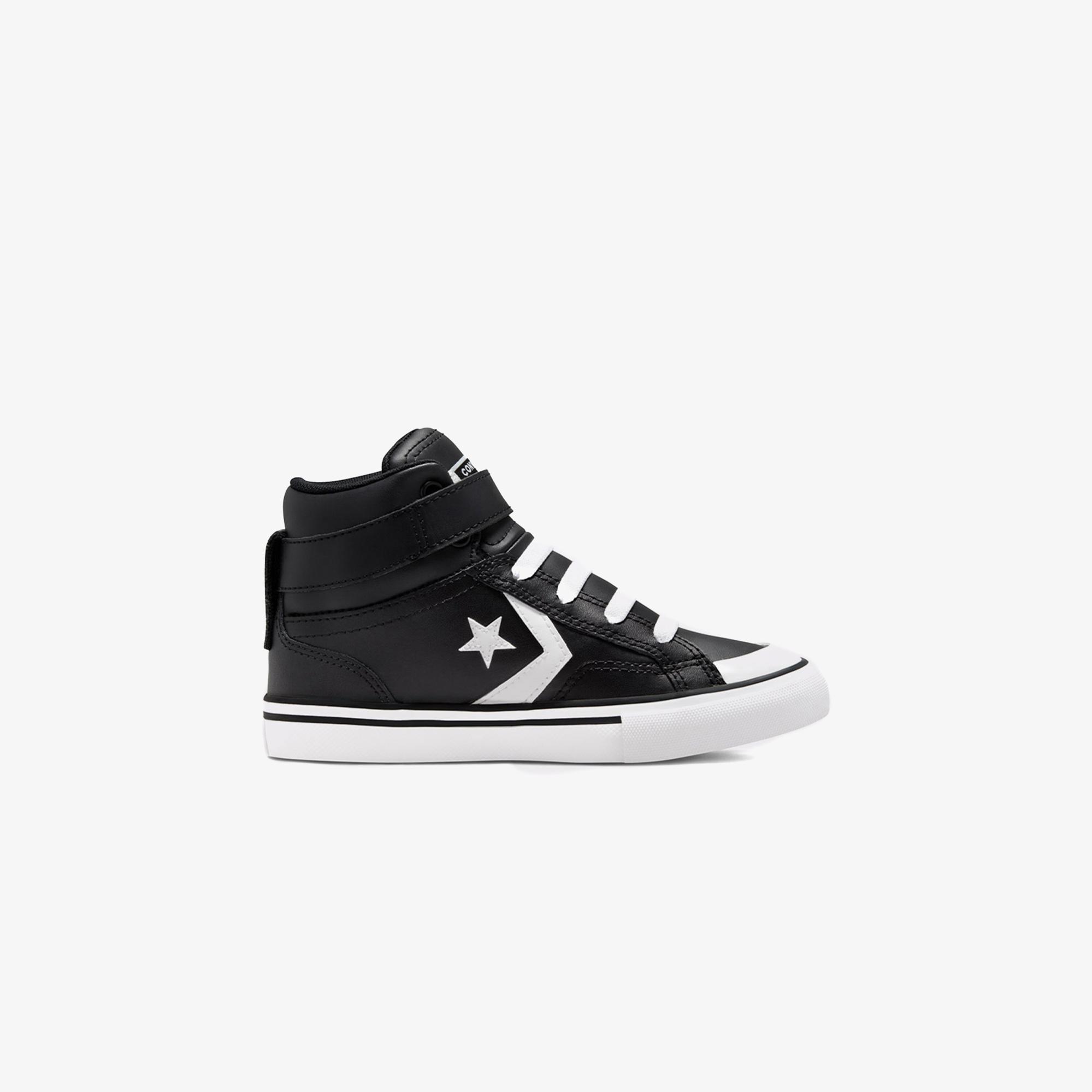 Converse Pro Blaze Çocuk Siyah Deri Sneaker