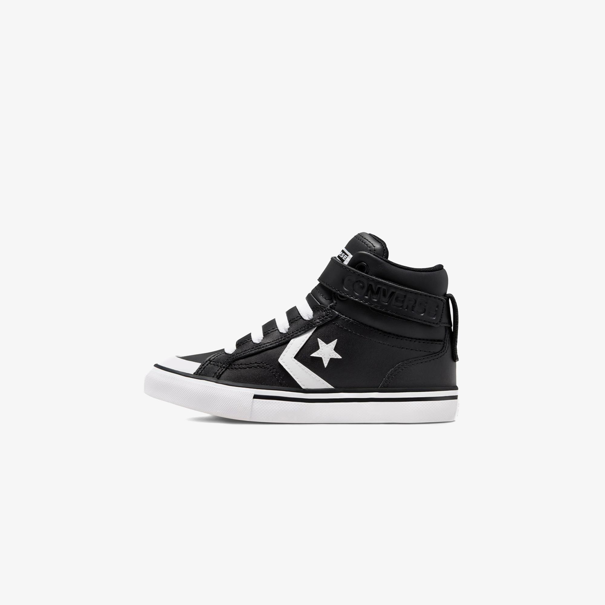 Converse Pro Blaze Çocuk Siyah Deri Sneaker