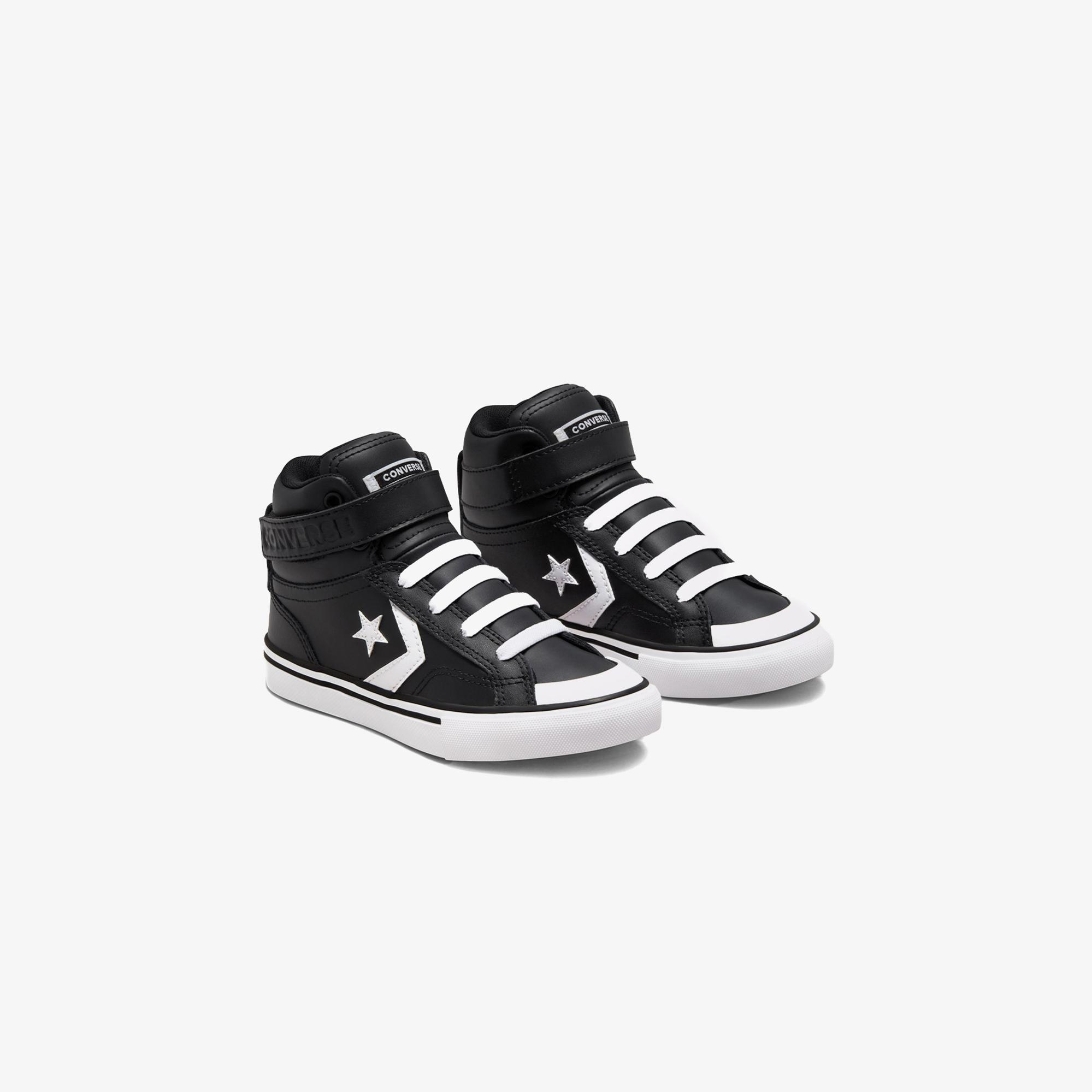 Converse Pro Blaze Çocuk Siyah Deri Sneaker
