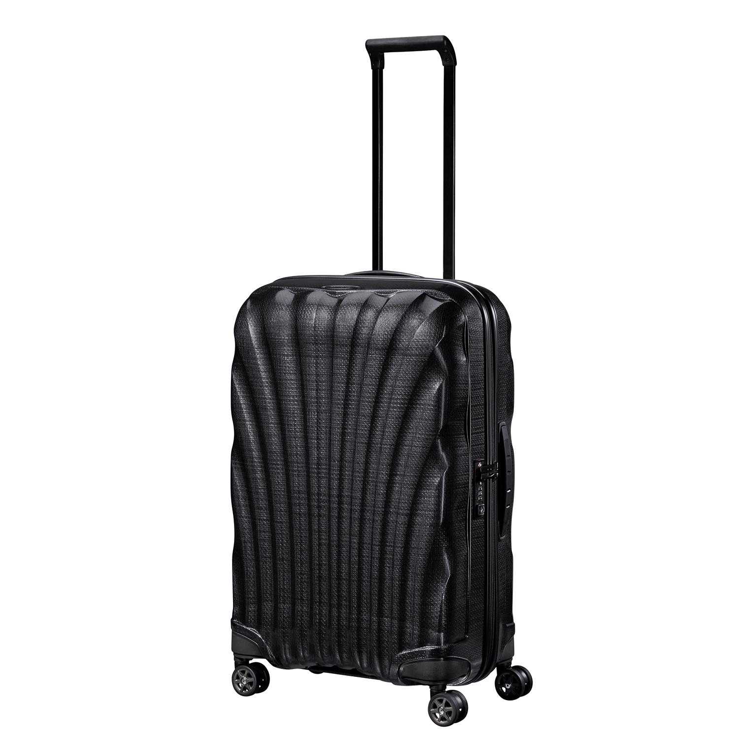 Samsonite Siyah C-Lite - Spinner 4 Tekerlekli Orta Boy Valiz 69cm