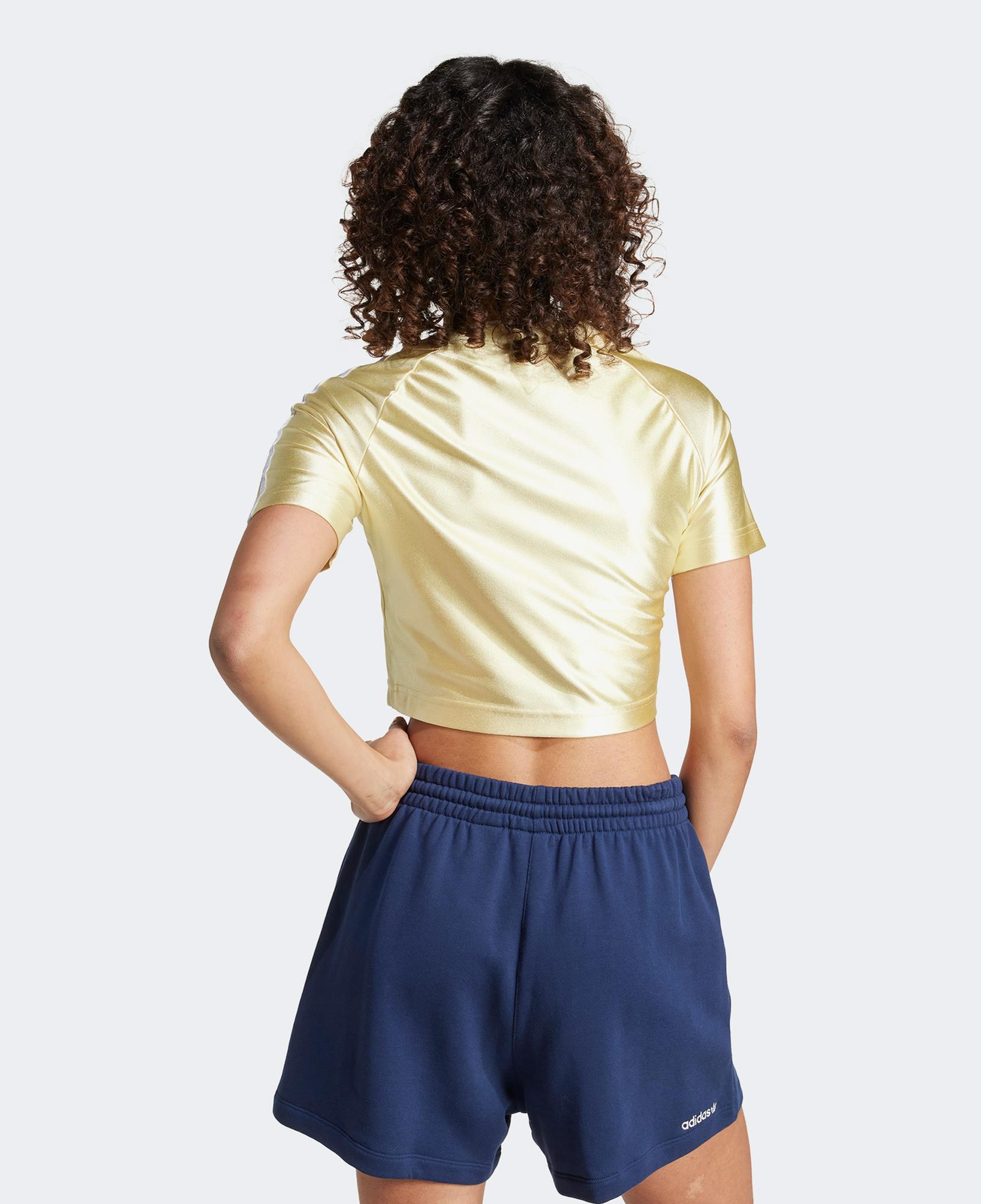 adidas Adicolor Teamgeist Kadın Sarı T-Shirt