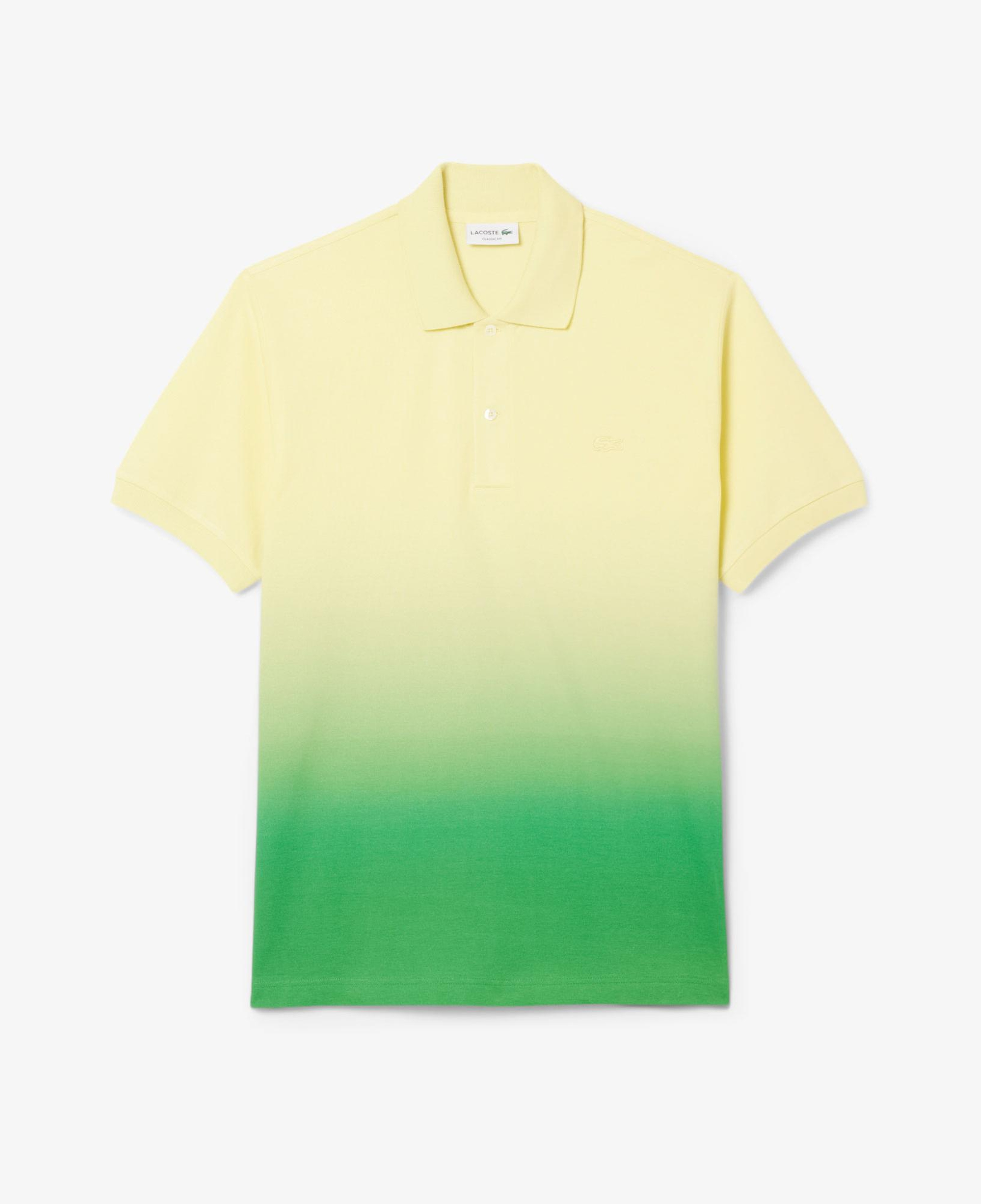 Lacoste Erkek Regular Fit Renk Bloklu Yeşil Polo