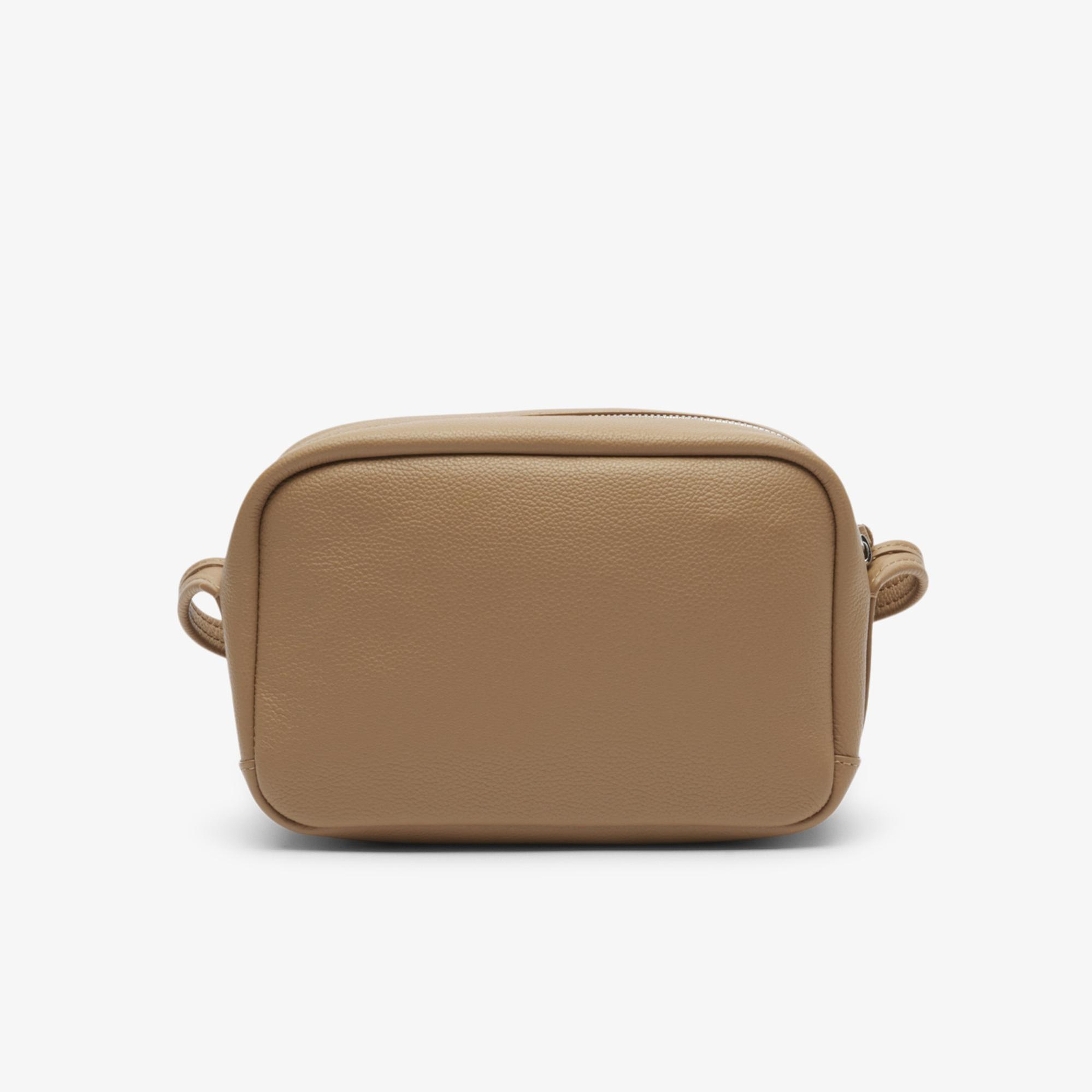 Lacoste City Court Kadın Deri Kahverengi Postacı Çantası