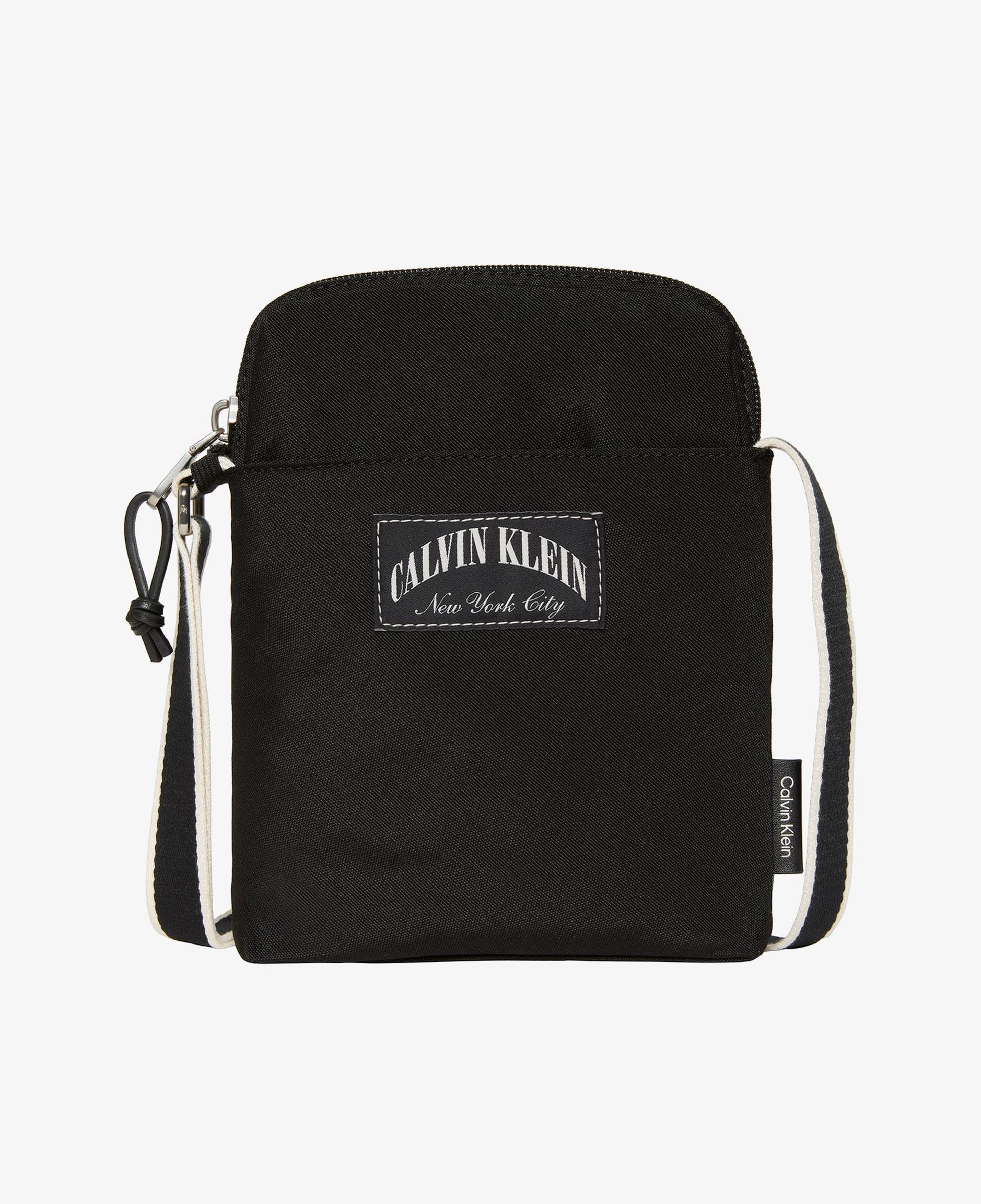 Calvin Klein Graphic Capsule Reporter Erkek Siyah Çapraz Çanta