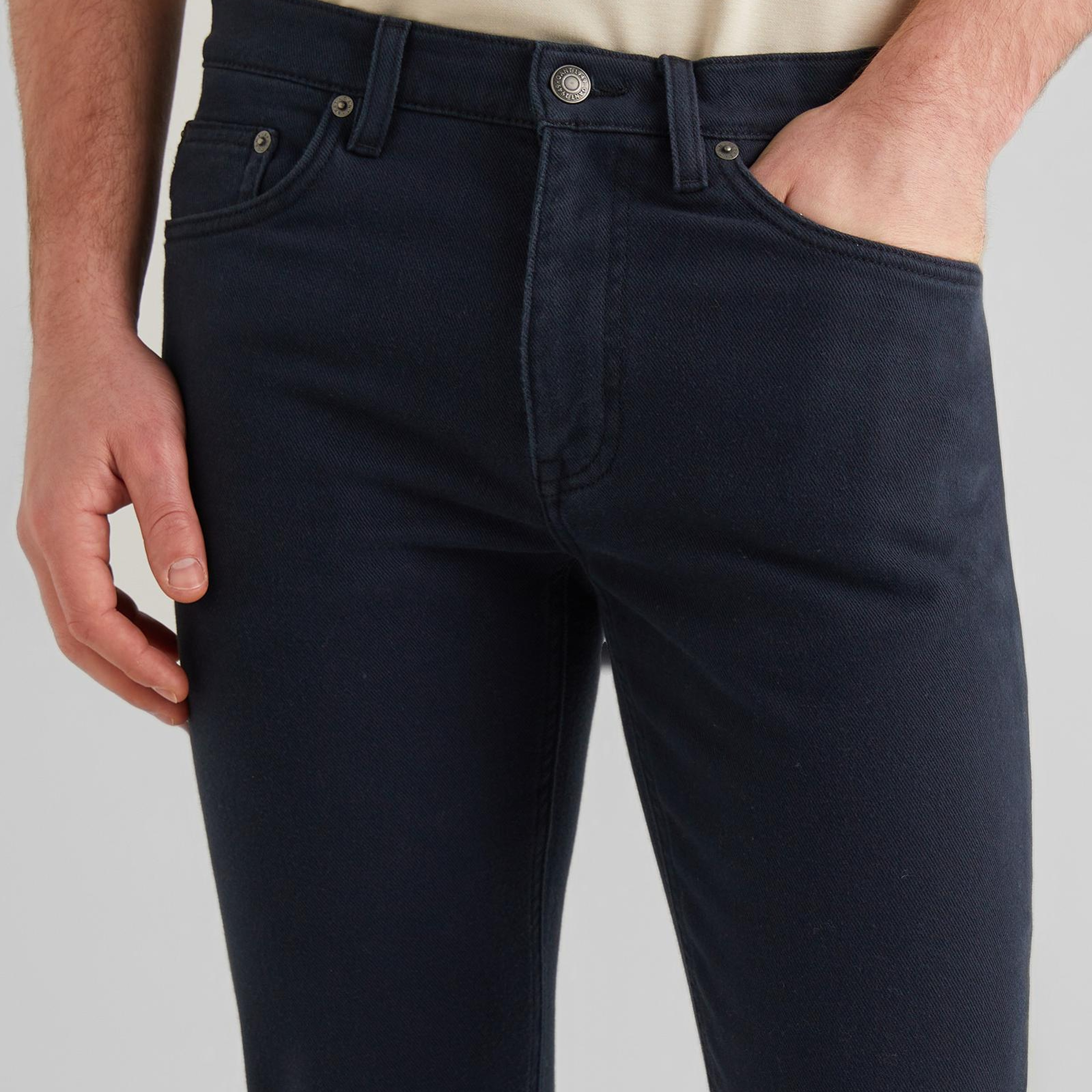 GANT Erkek Siyah Slim Fit Pantolon