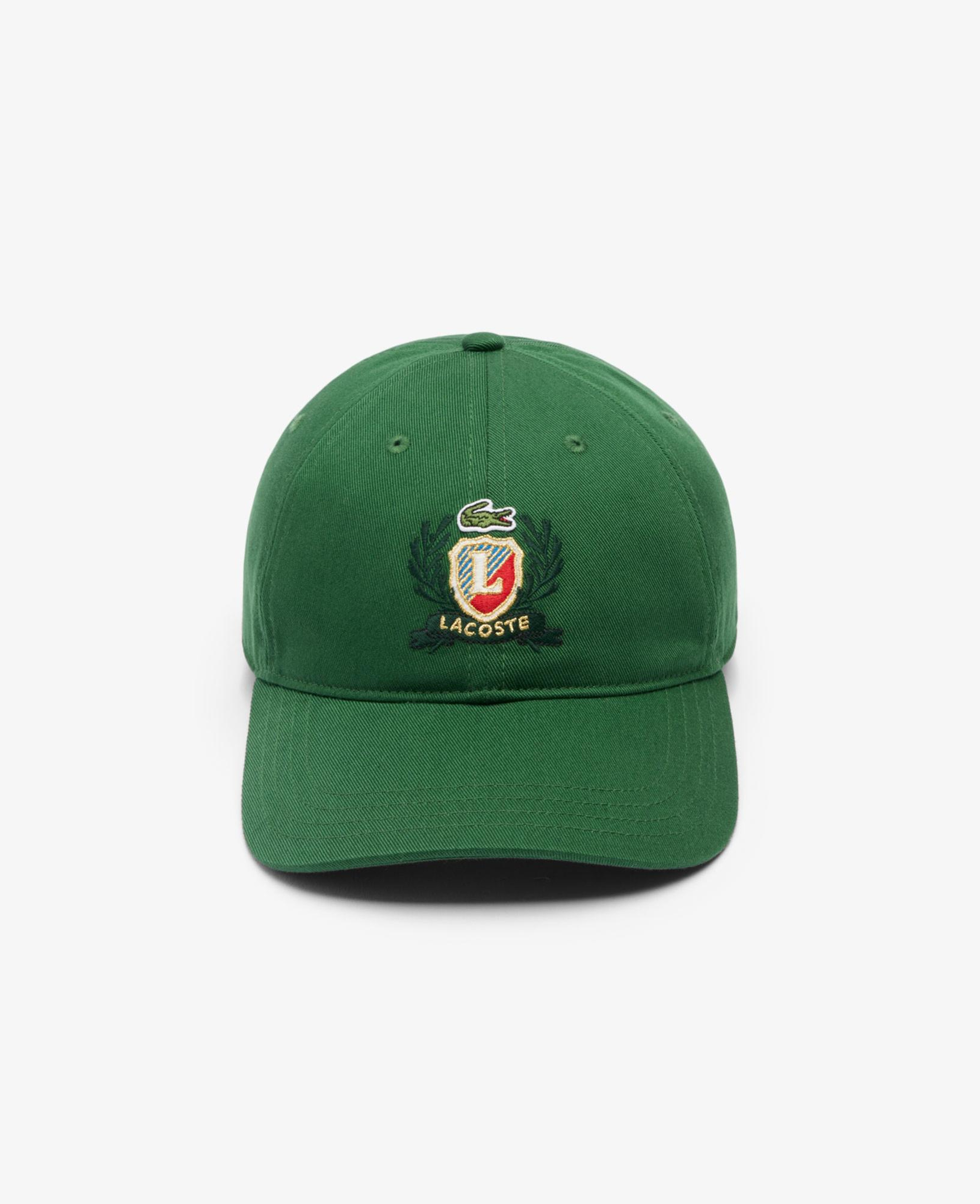 Lacoste Unisex Baskılı Koyu Yeşil Şapka