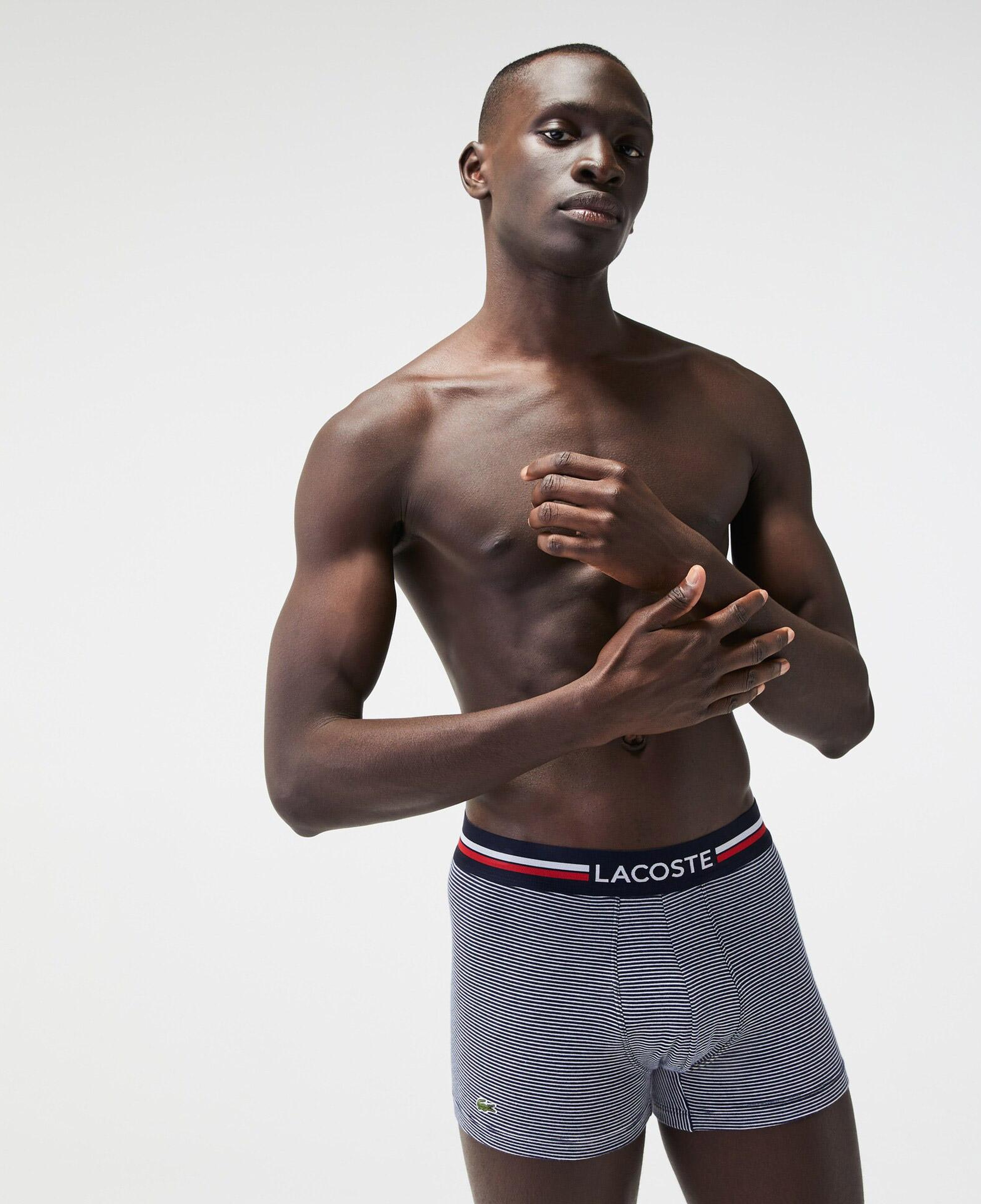 Lacoste Erkek 3'lü Renkli Boxer