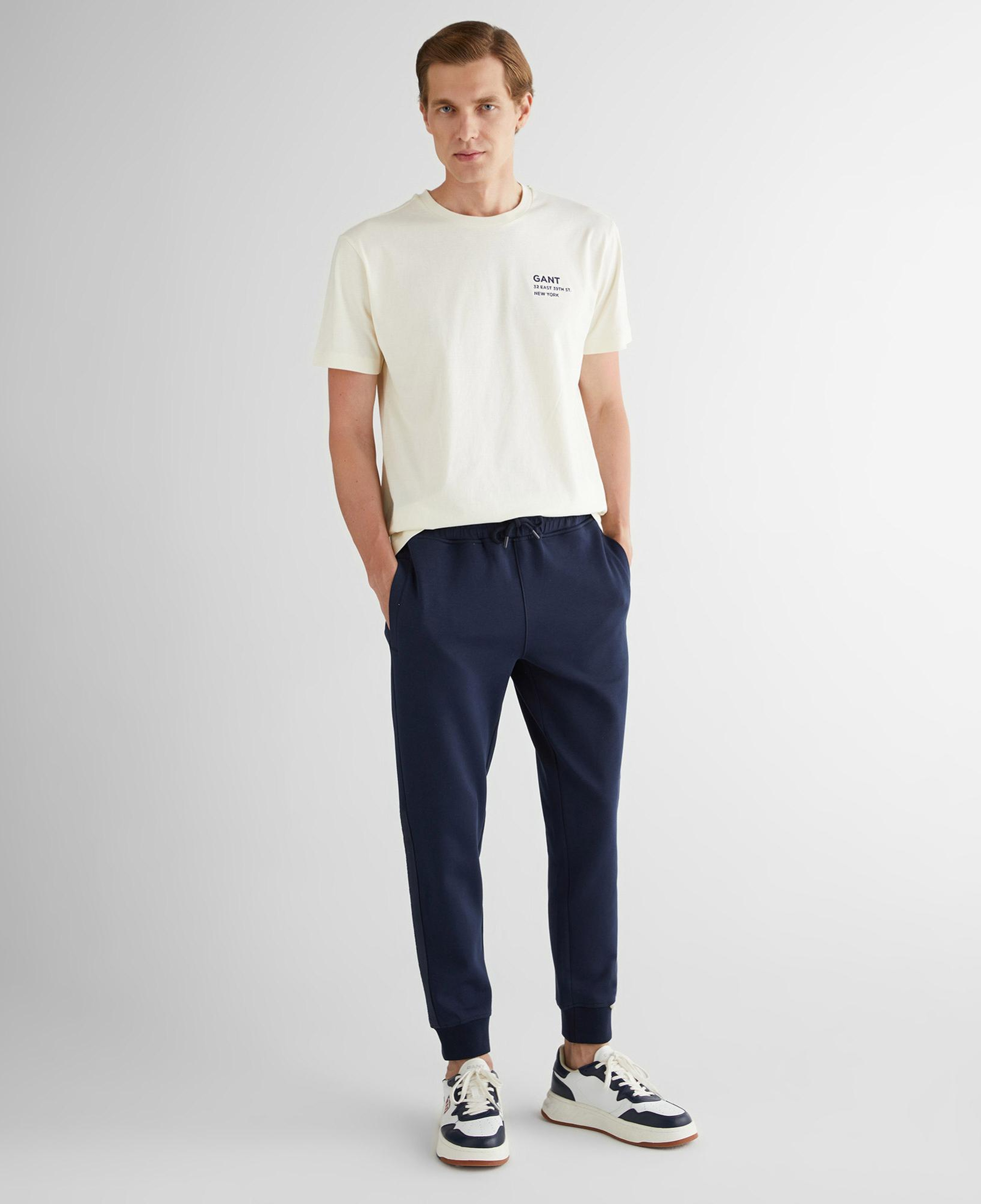 GANT Erkek Lacivert Regular Fit Eşofman Altı